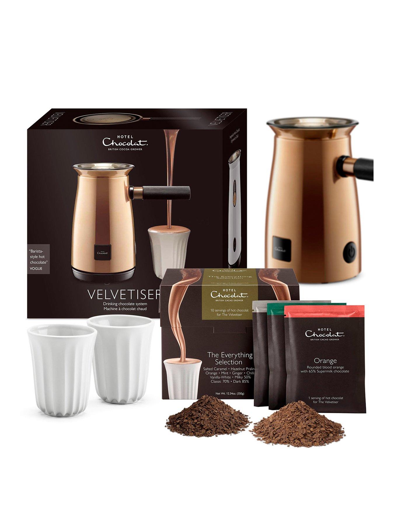 Velvetiser Hotel Chocolat Hot Chocolate Maker Machine Copper