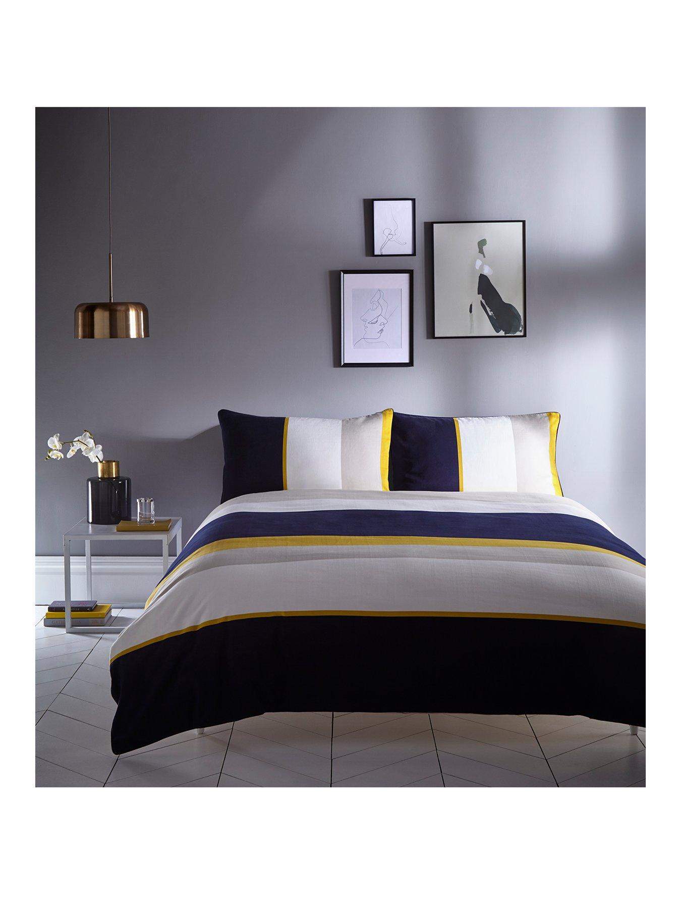 Karen Millen Colour Block Duvet Cover Set Very Co Uk