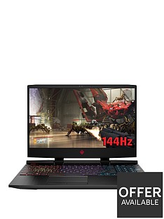 HP OMEN by HP 15-dc1044na Intel Core i7, 16GB RAM, 512GB SSD, Nvidia GeForce RTX 2060 6GB, 15.6 inch Full HD Laptop - Shadow Black