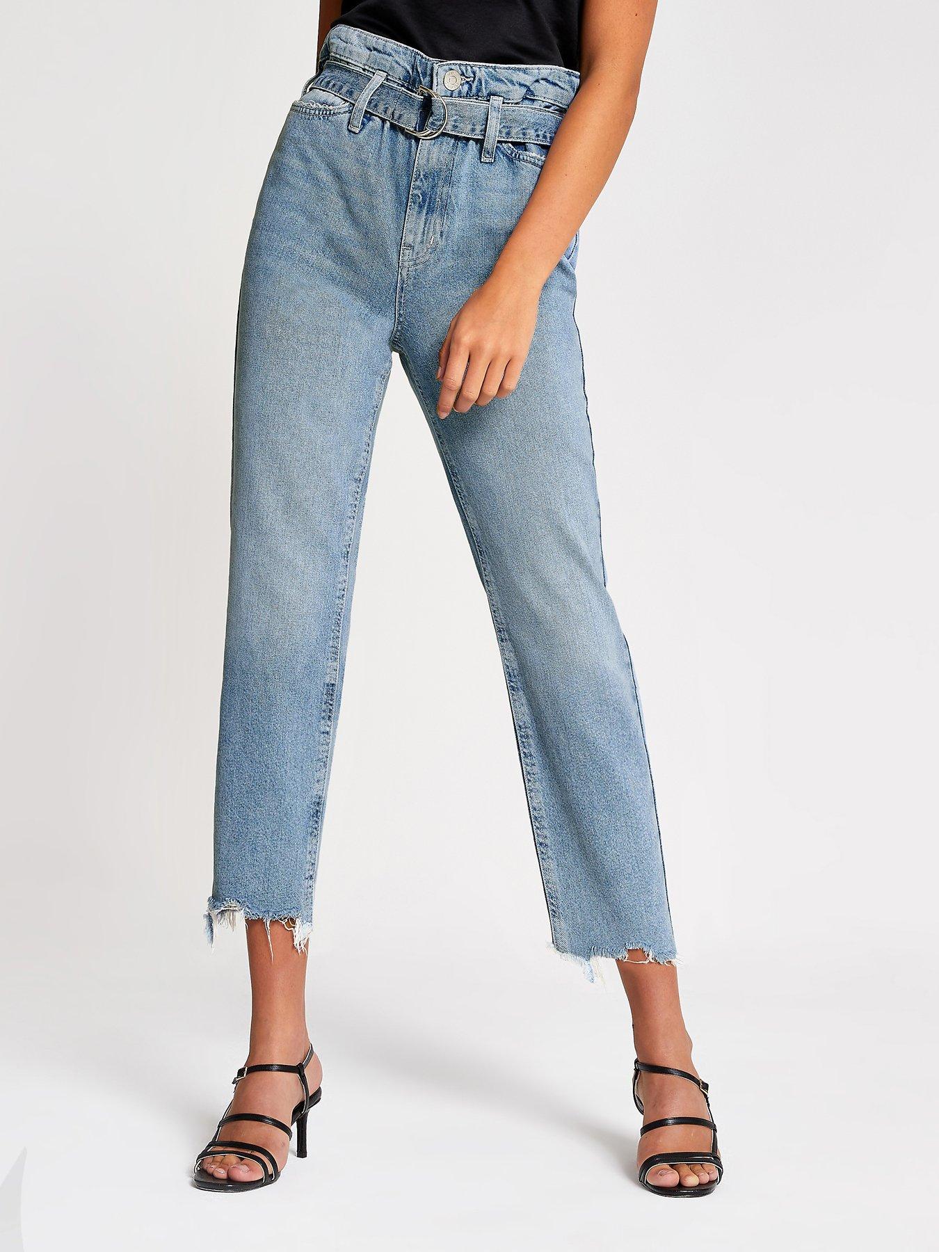 river island high rise jeans