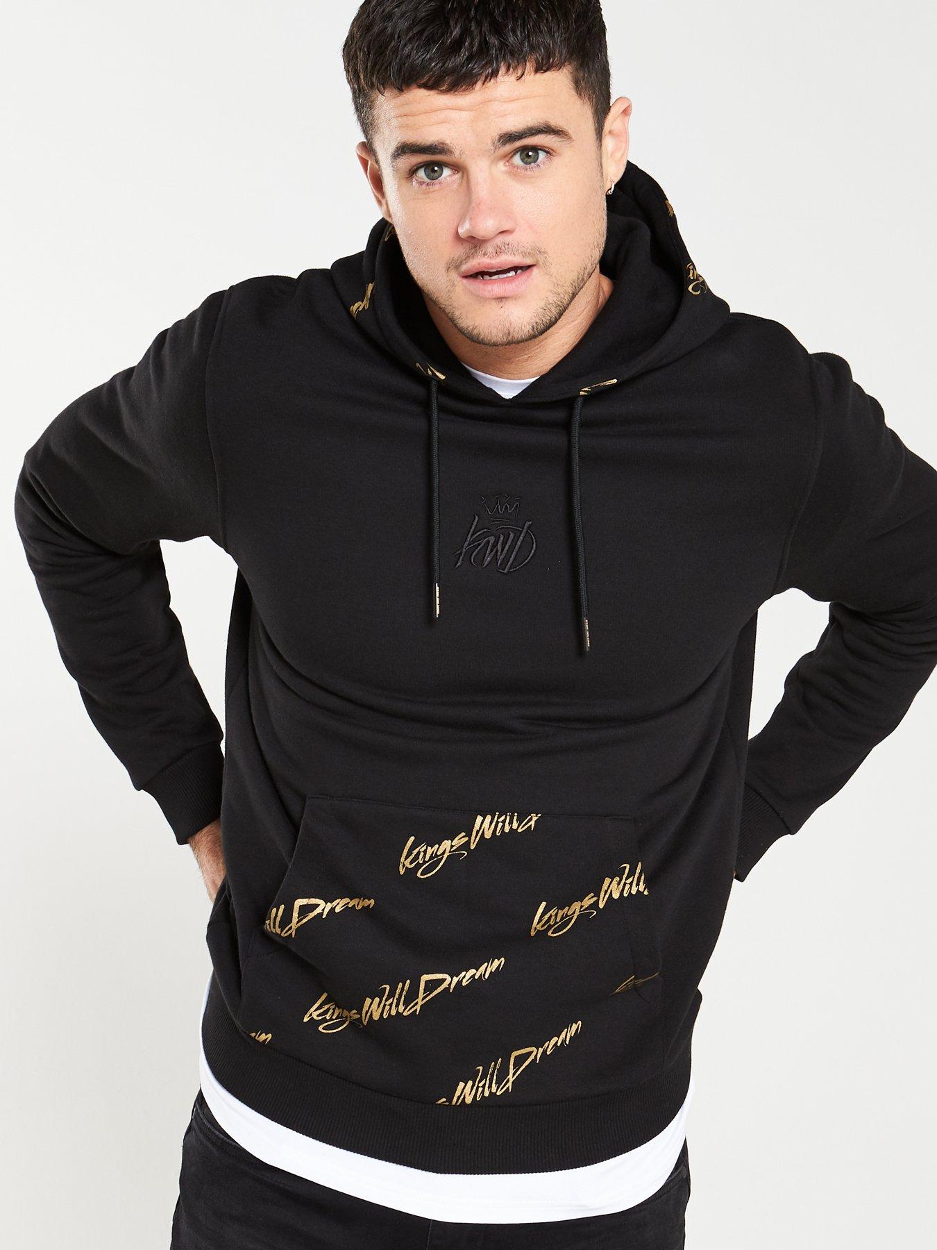 kings will dream mens hoodie