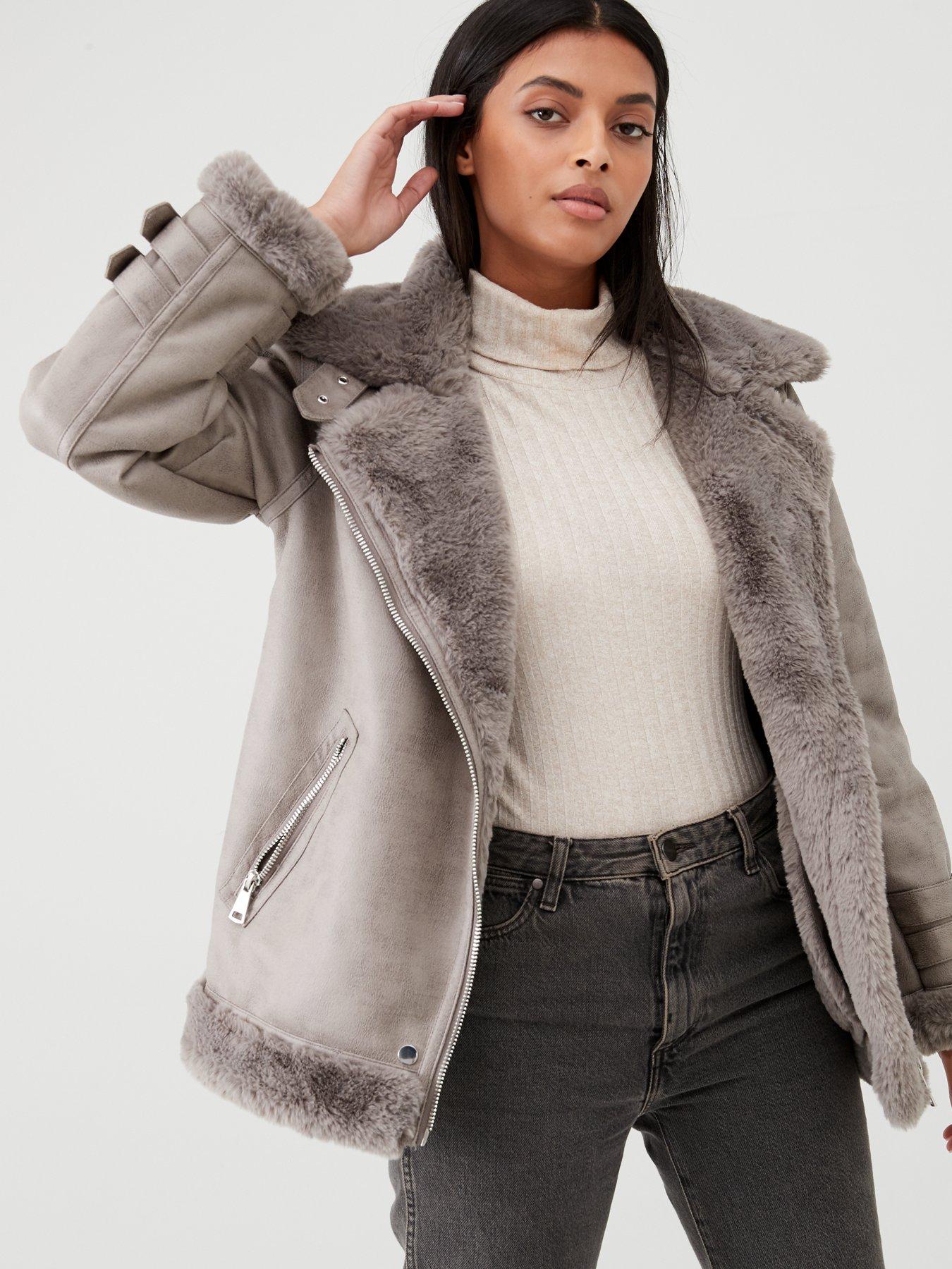 aviator jacket size 22