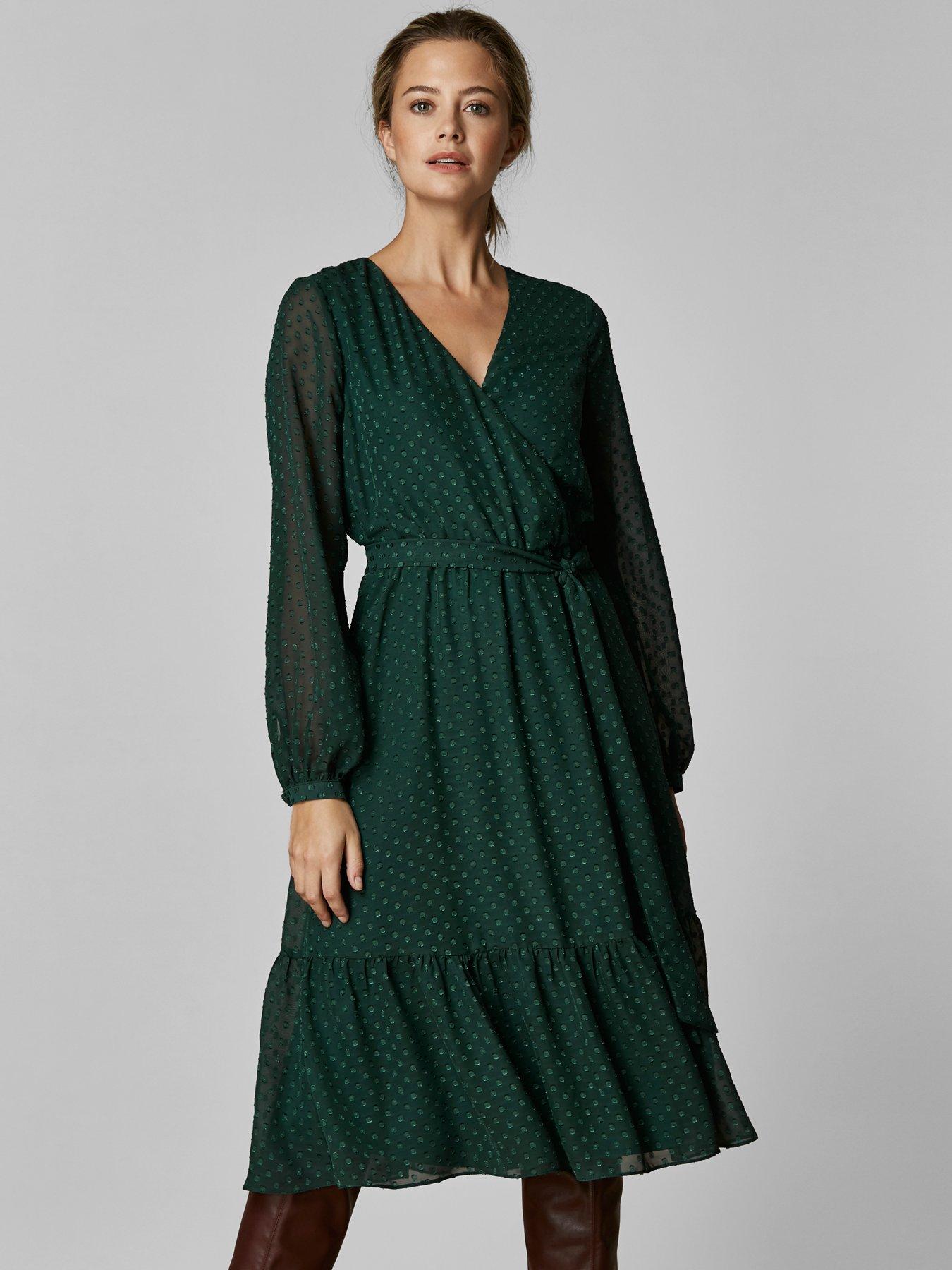 wallis green dress