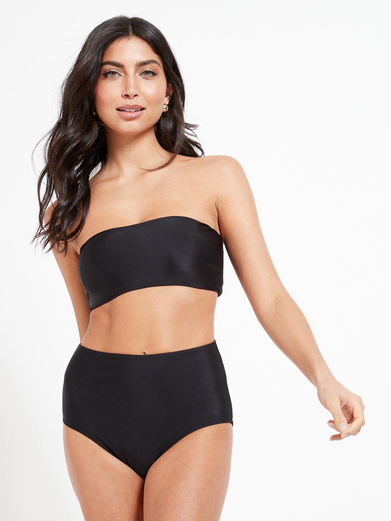 Image 3 of 6 of Everyday Mix &amp; Match Bandeau Bikini Top&nbsp;- Black