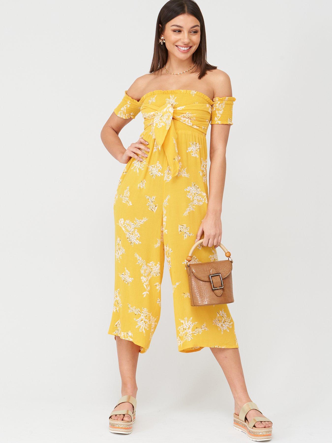 yellow jumpsuit uk