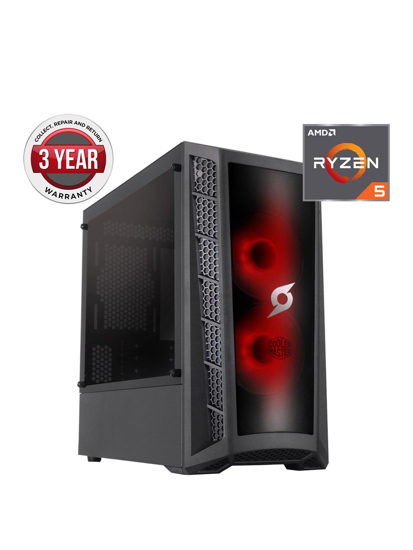 Zoostorm Stormforce Onyx AMD Ryzen 5 3400G, 8GB RAM, 1TB Hard Drive