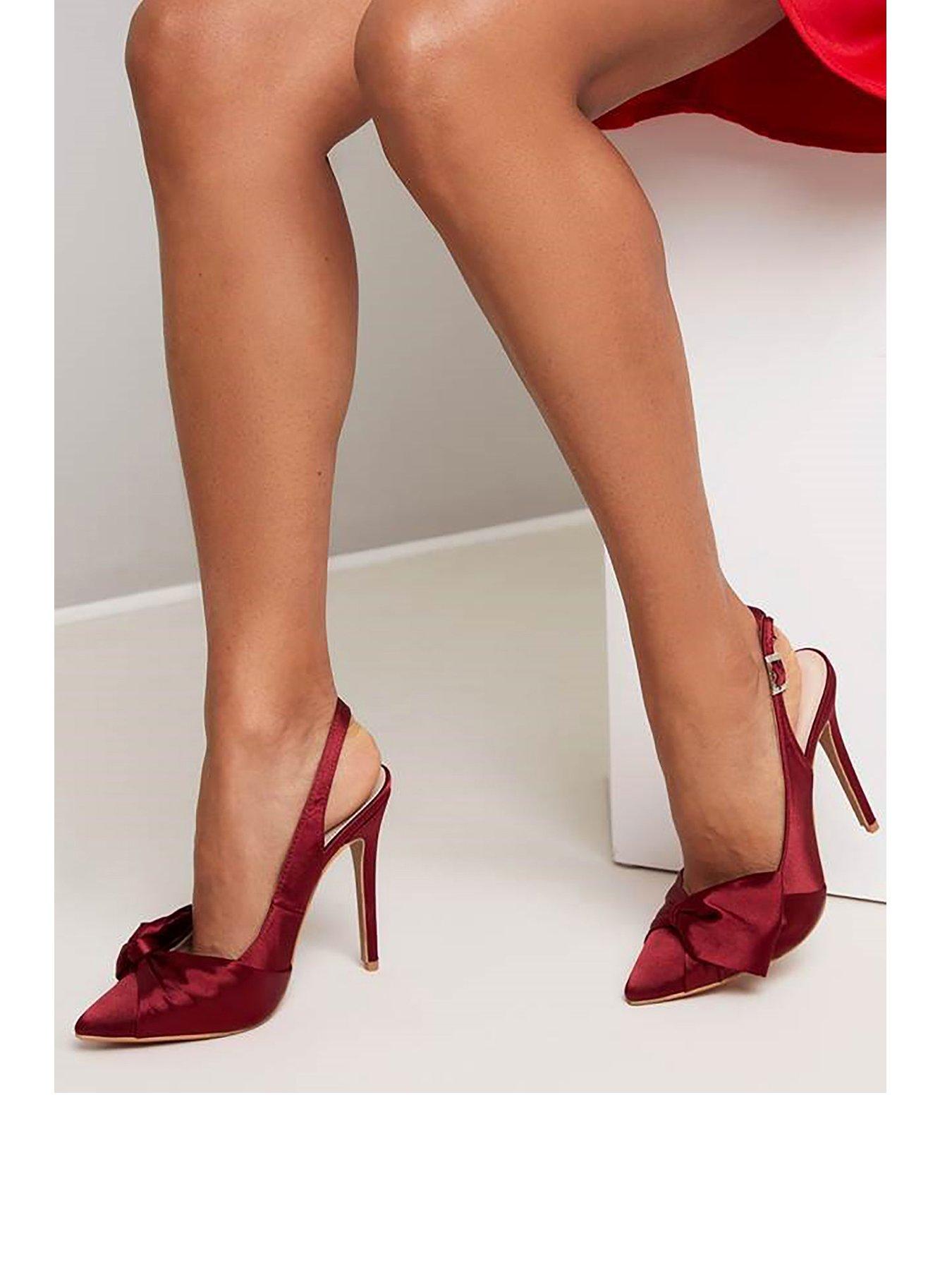 ankle strap heels uk