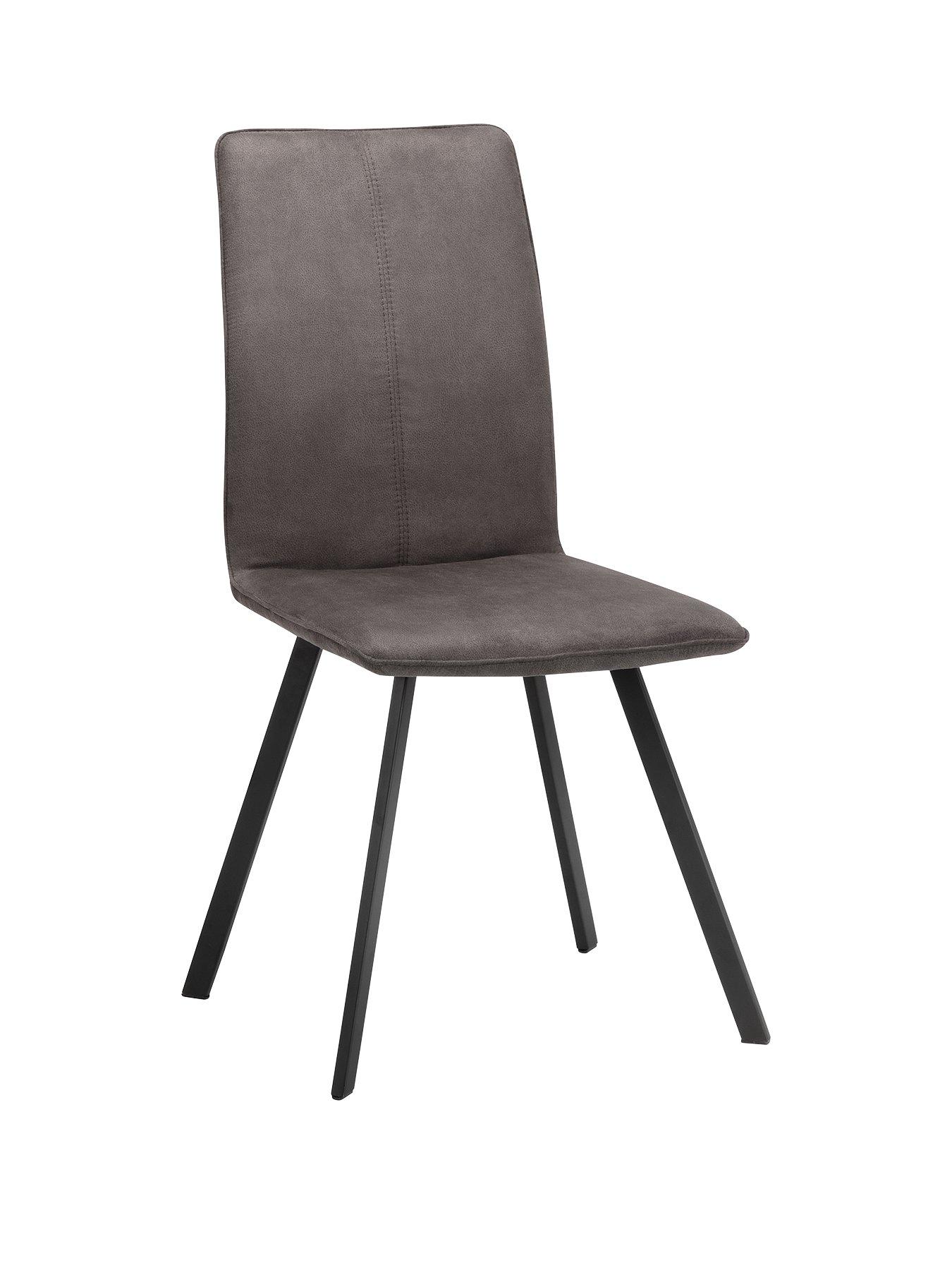 Image 3 of 5 of Julian Bowen Staten 120 cm Dining Table + Bench + 2 Monroe Chairs