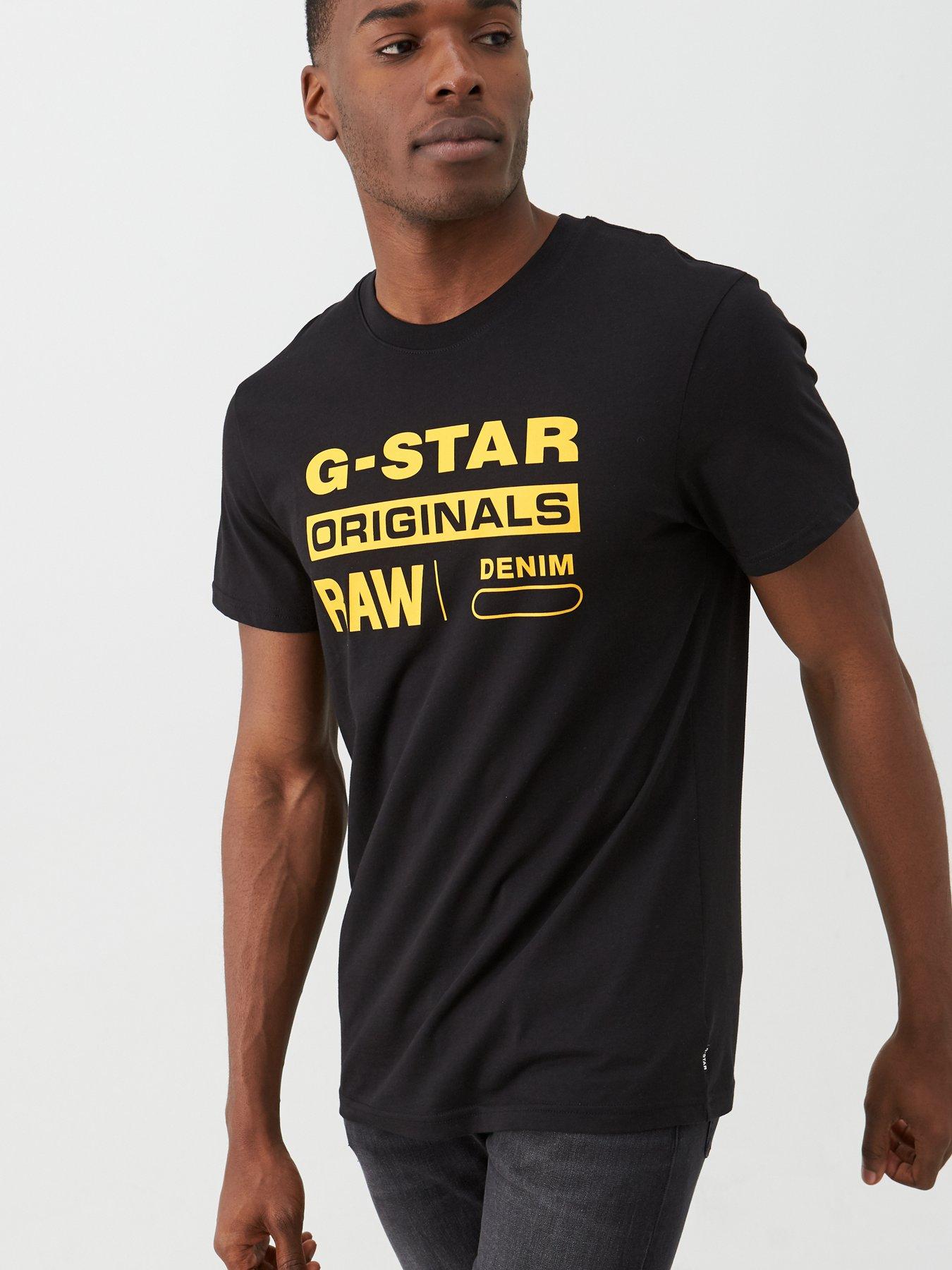 G star black t on sale shirt