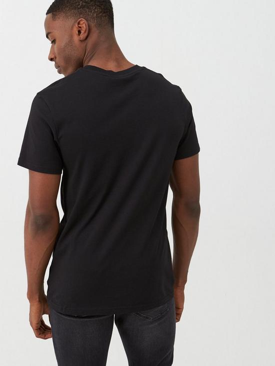 stillFront image of g-star-raw-graphic-8-logo-organic-cotton-t-shirt-black