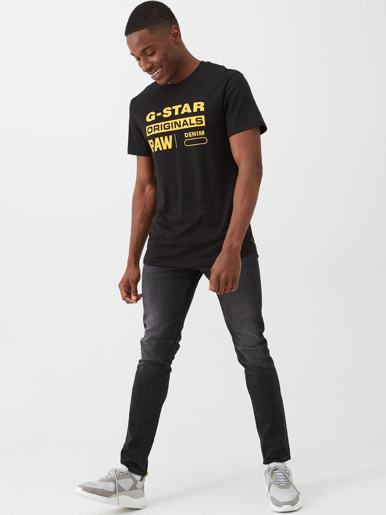 G star black hot sale t shirt