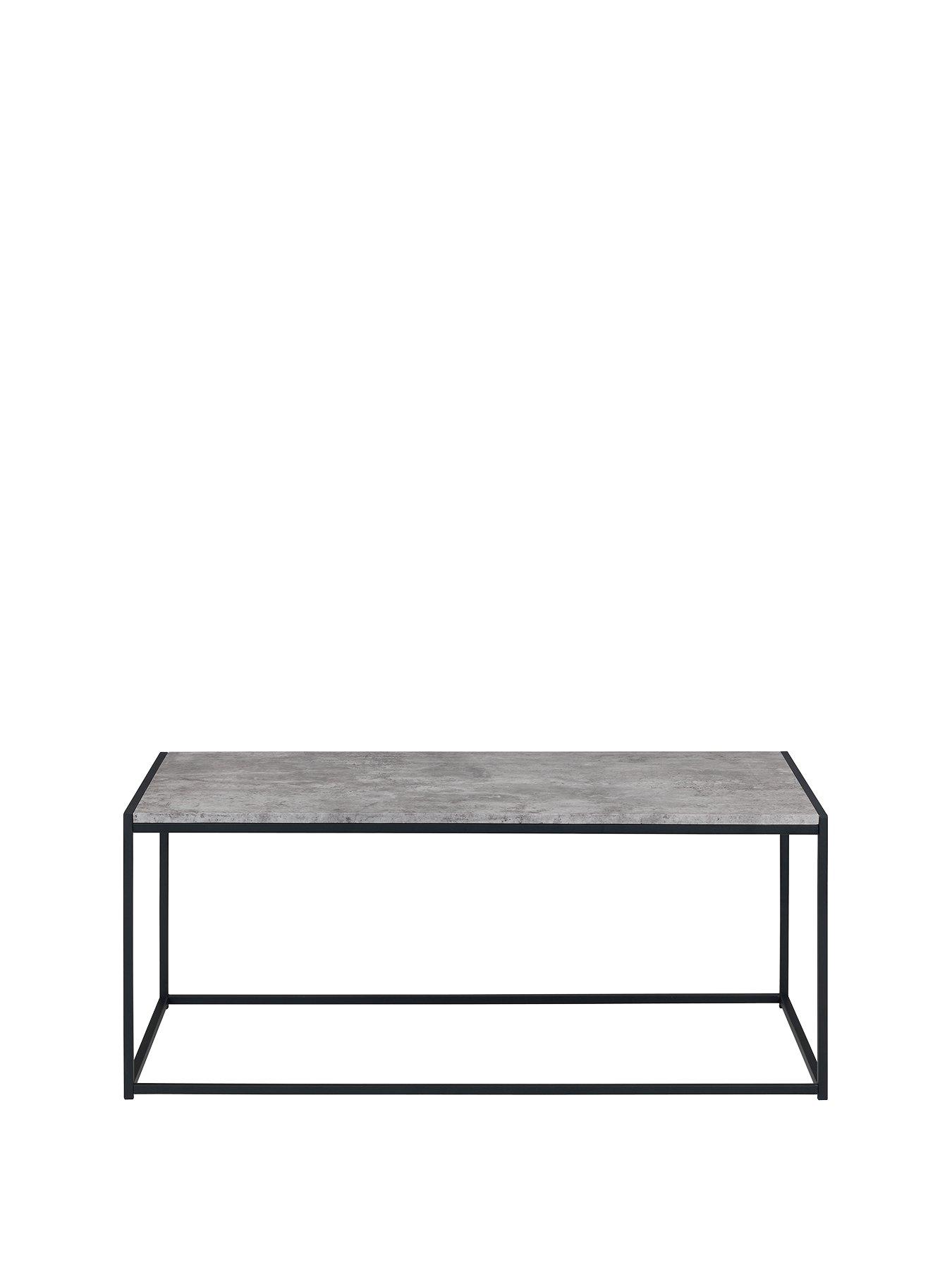 Product photograph of Julian Bowen Staten 110 Cm Coffee Table from very.co.uk