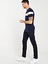  image of g-star-raw-3301-visor-tapered-fit-jeans-dark-aged-blue