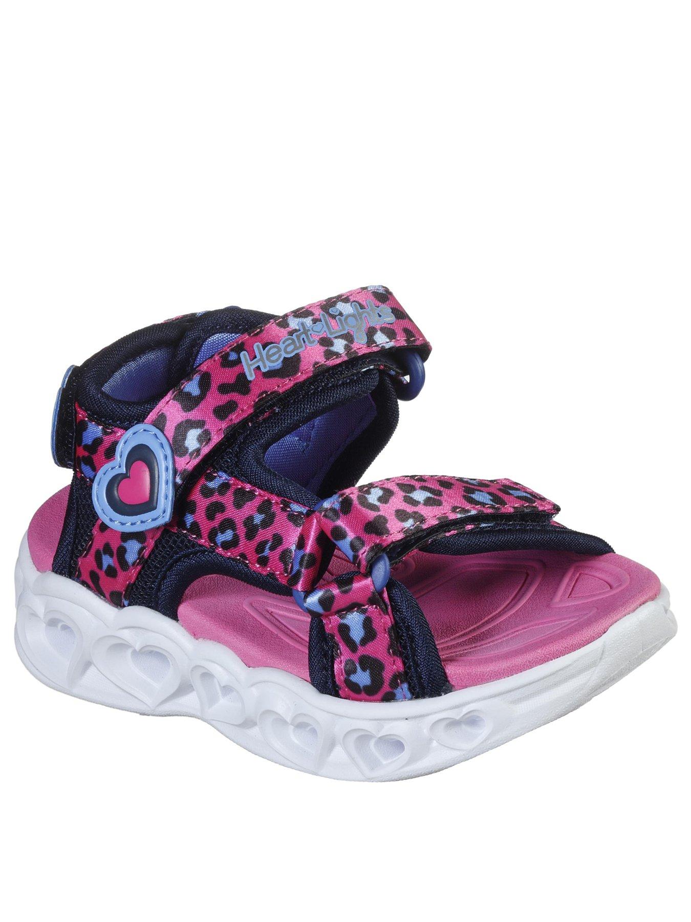 skechers leopard sandals