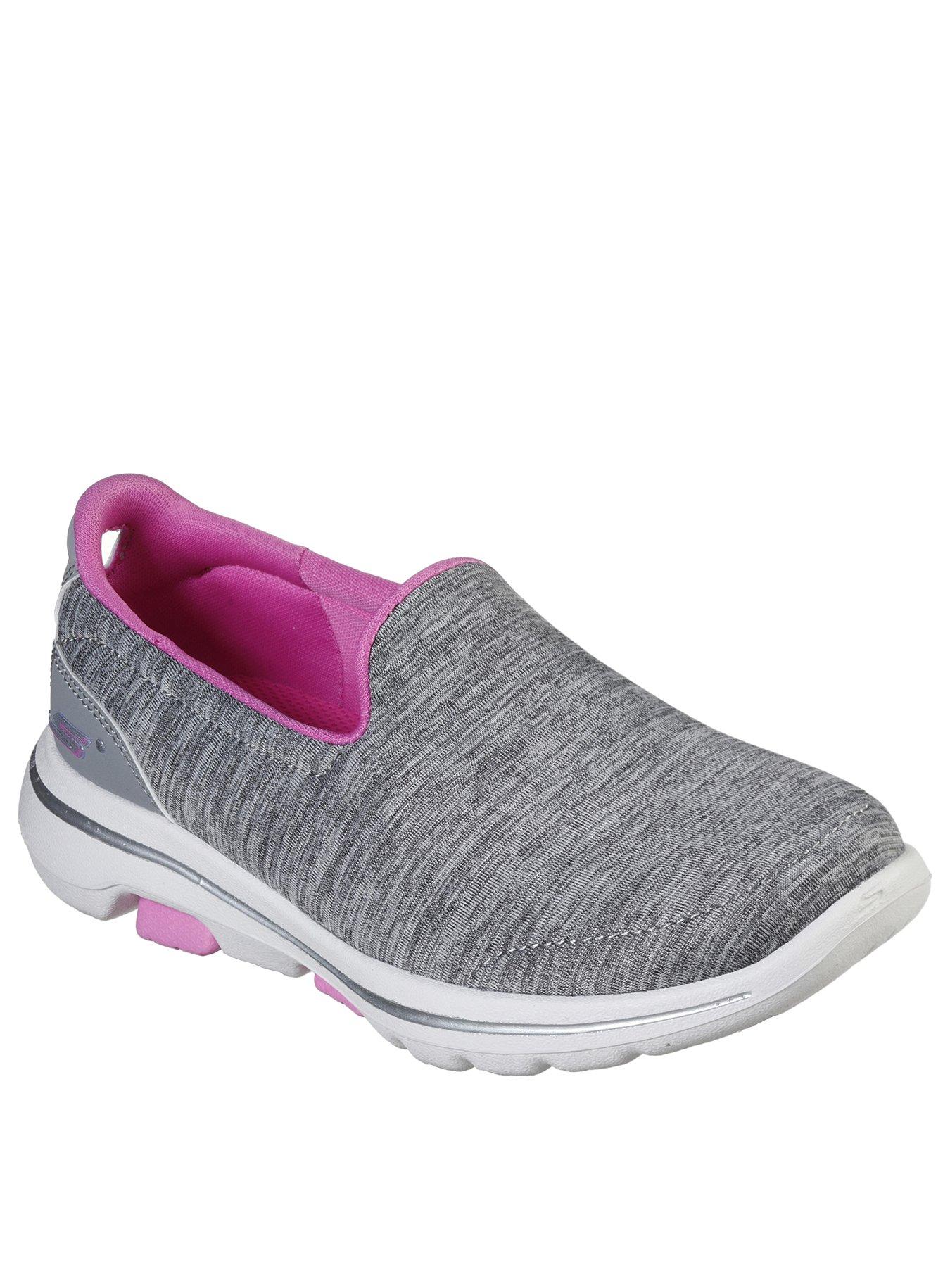 ladies slip on skechers