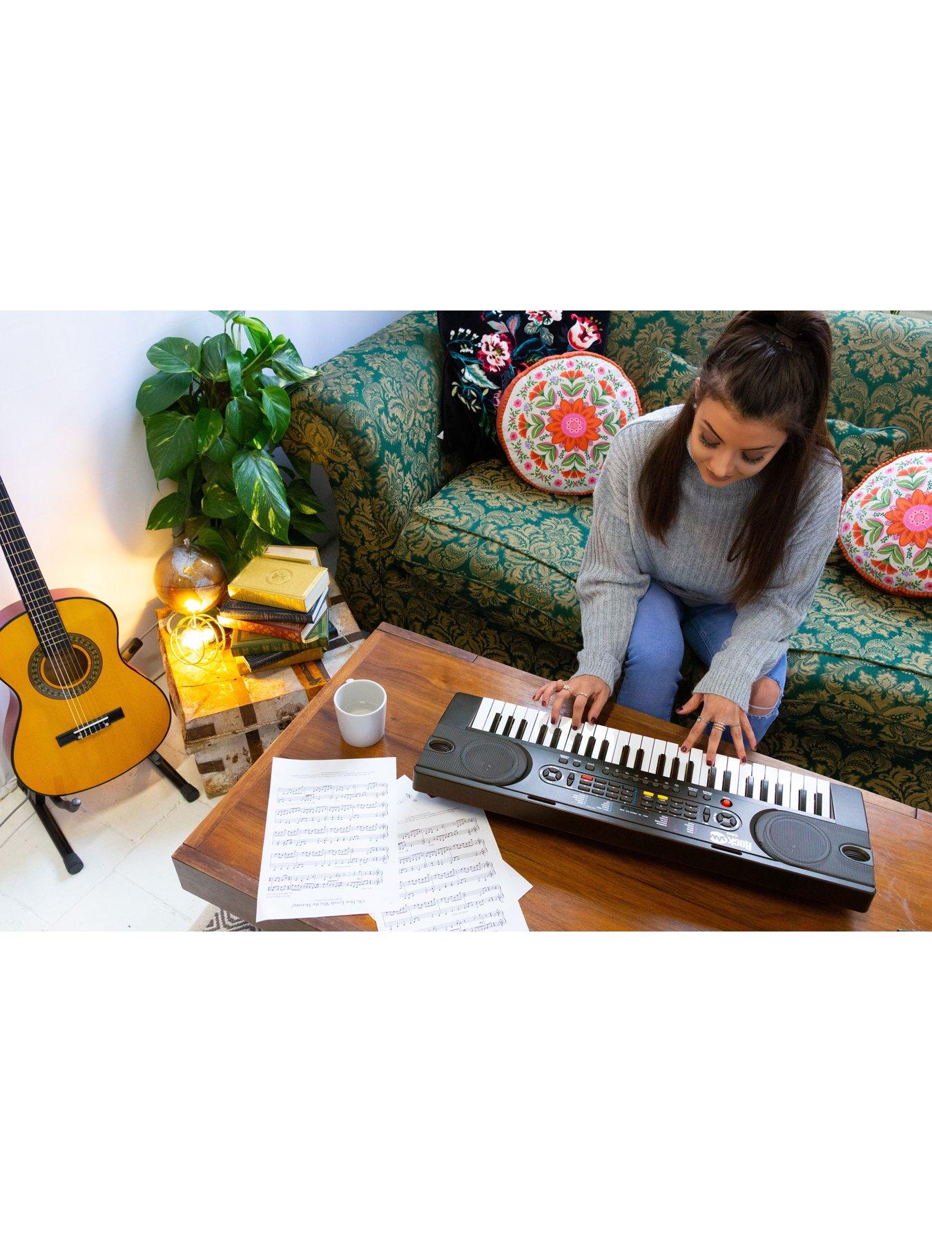 Image 5 of 7 of RockJam RJ549 RockJam 49-Key Portable Keyboard Piano with Sheet Music Stand &amp; Keynote Stickers