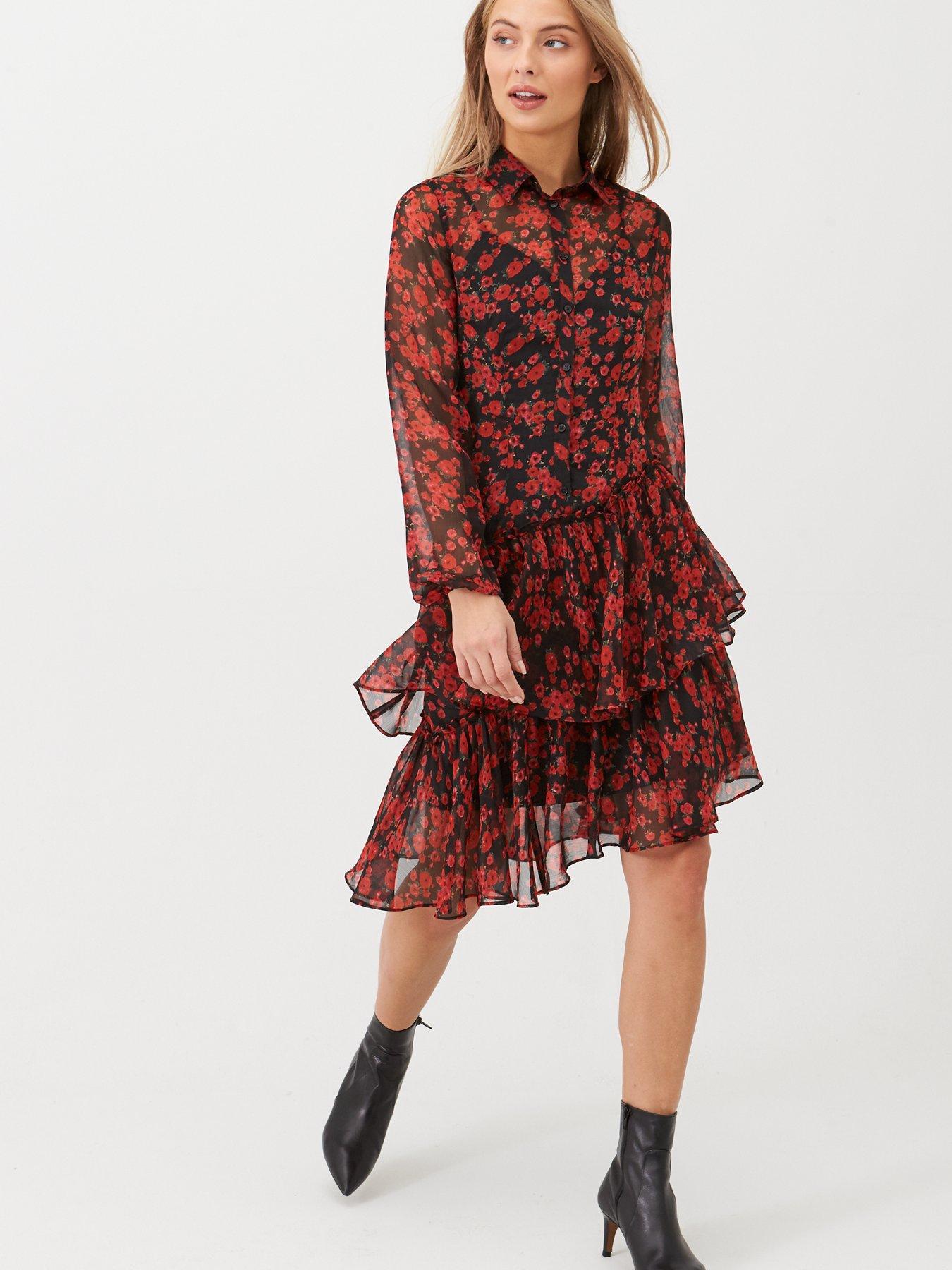 v by very midi dress