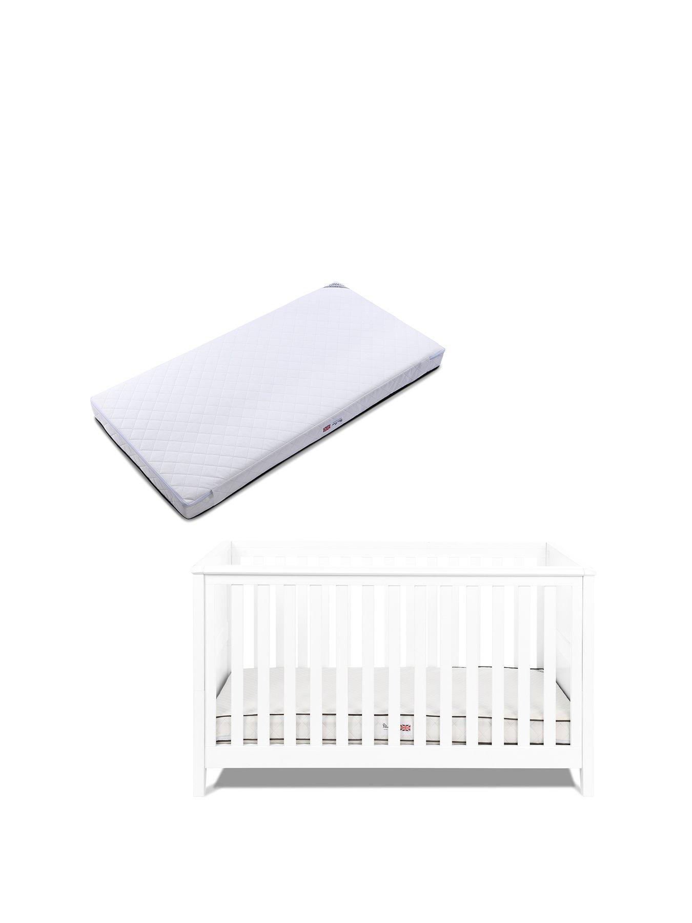 silver cross nostalgia cot bed pure white