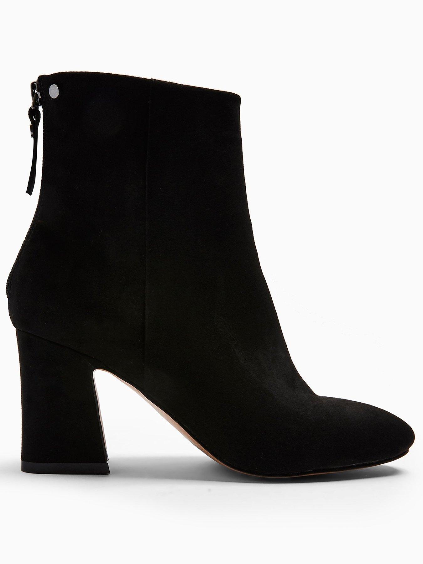 wide fit heeled boots uk
