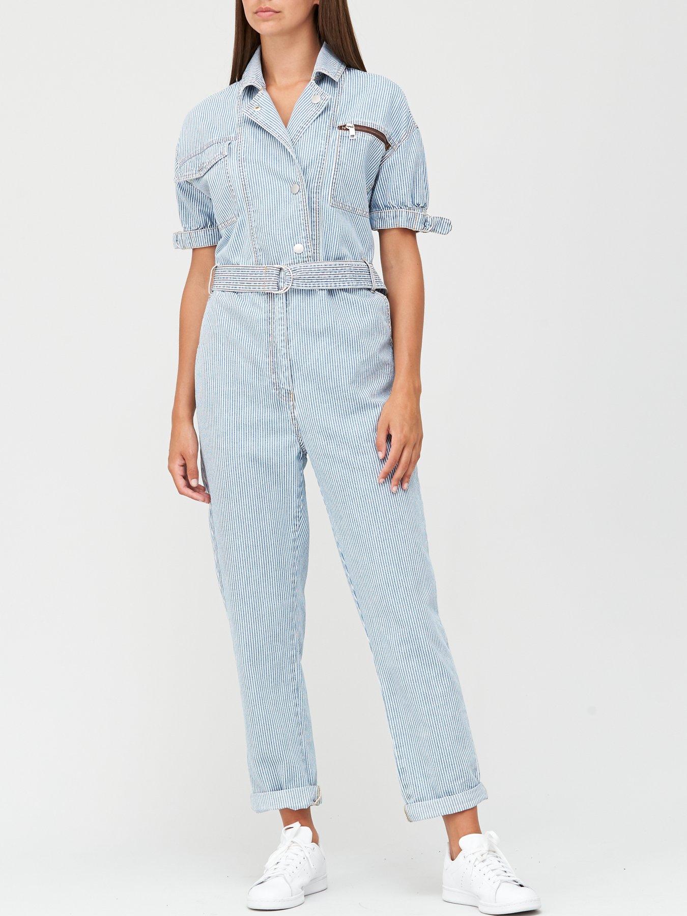 very denim jumpsuit