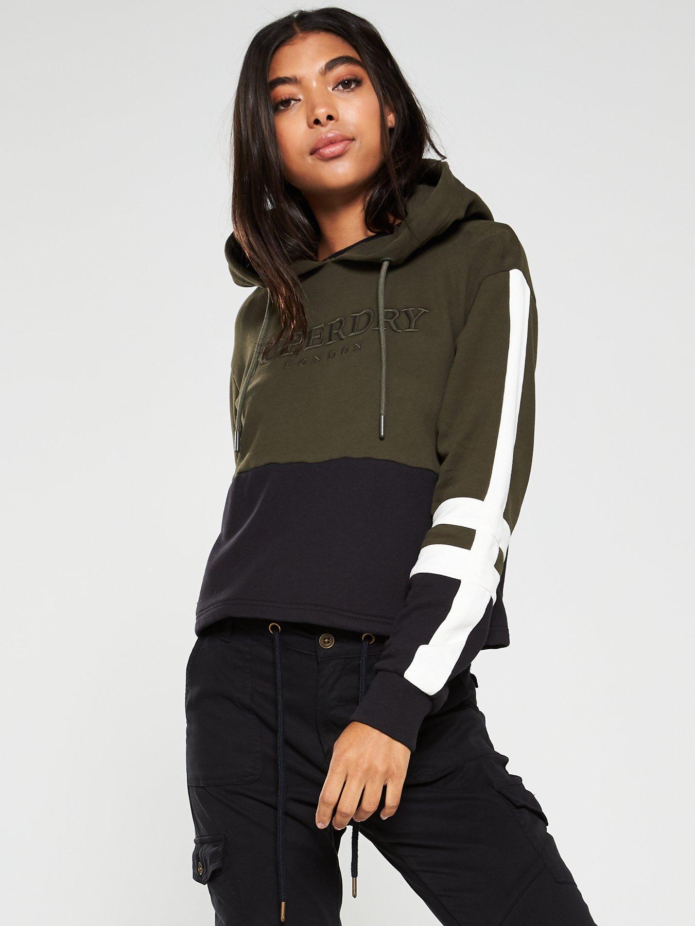 very cropped hoodie