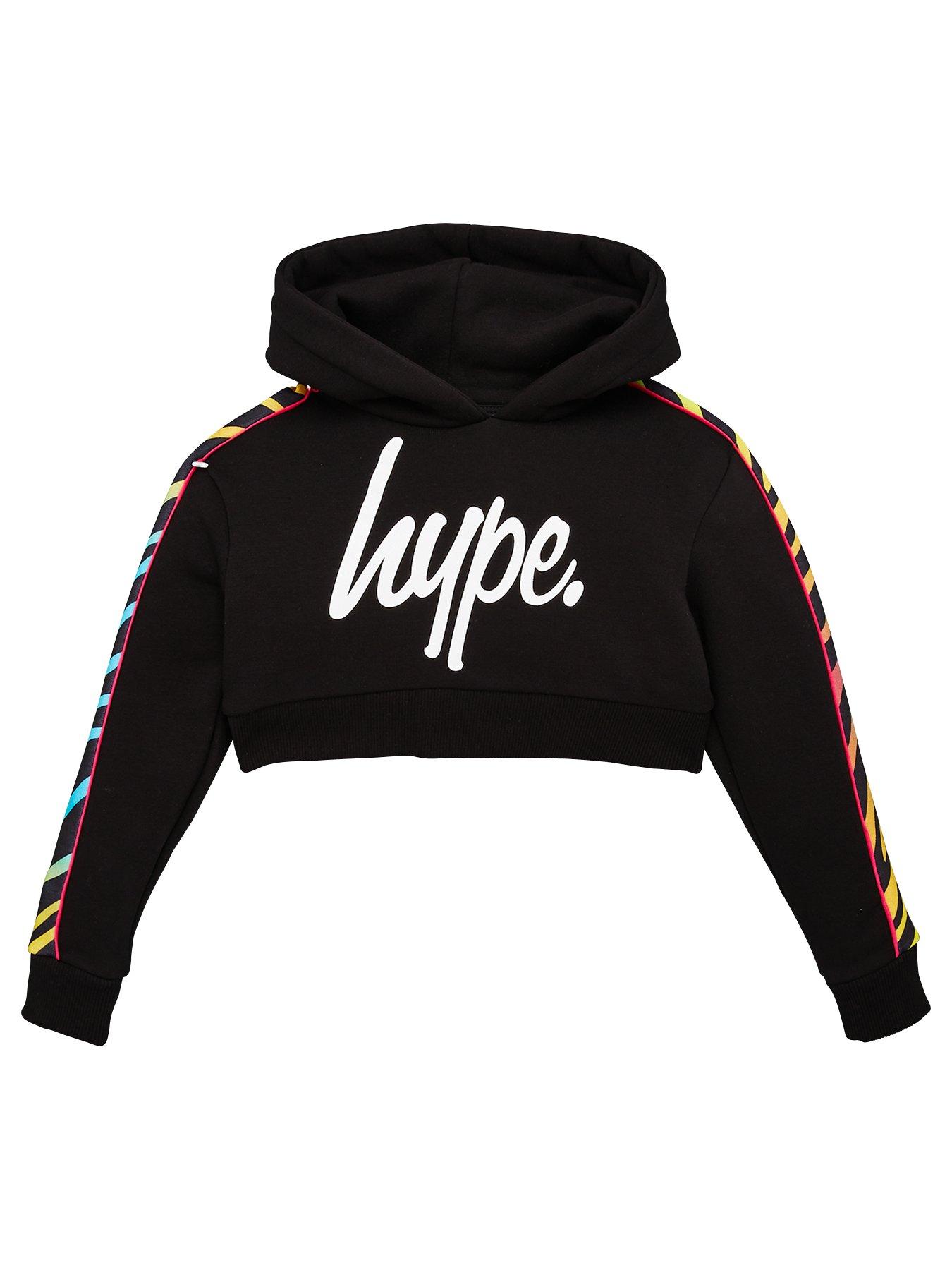 hype cropped hoodie