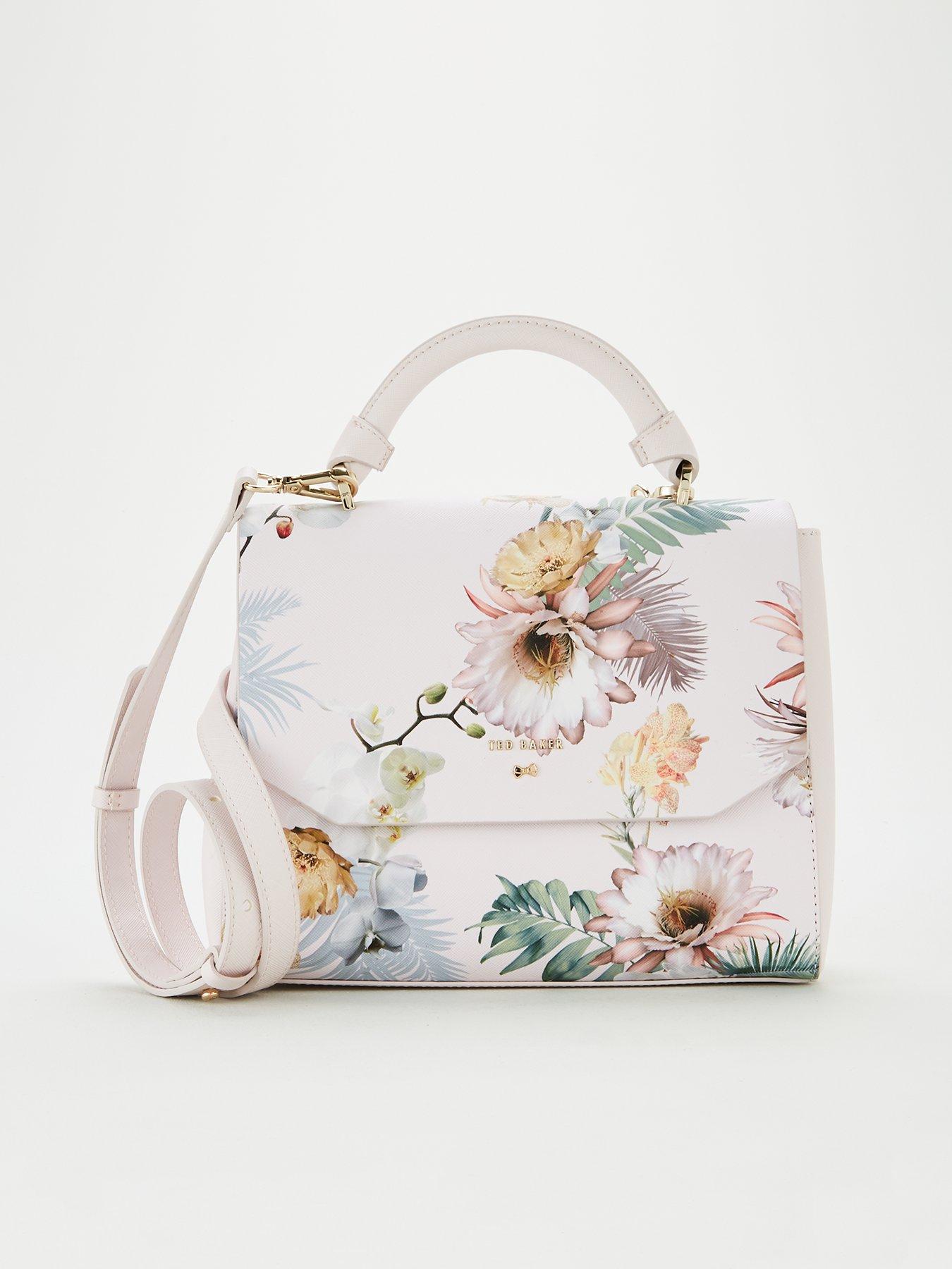ted baker pink floral bag