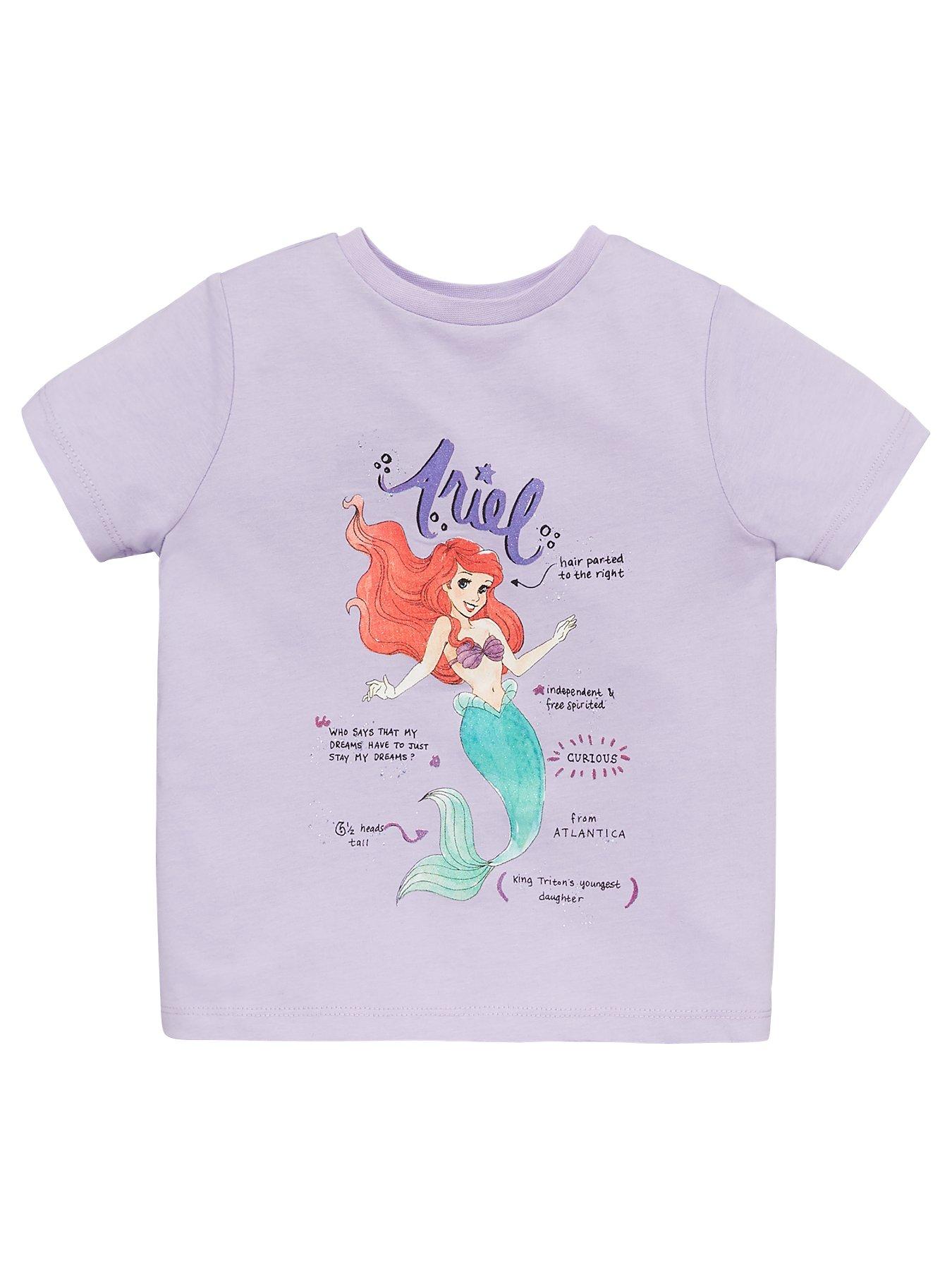 The Little Mermaid Girls Disney Ariel Tee review