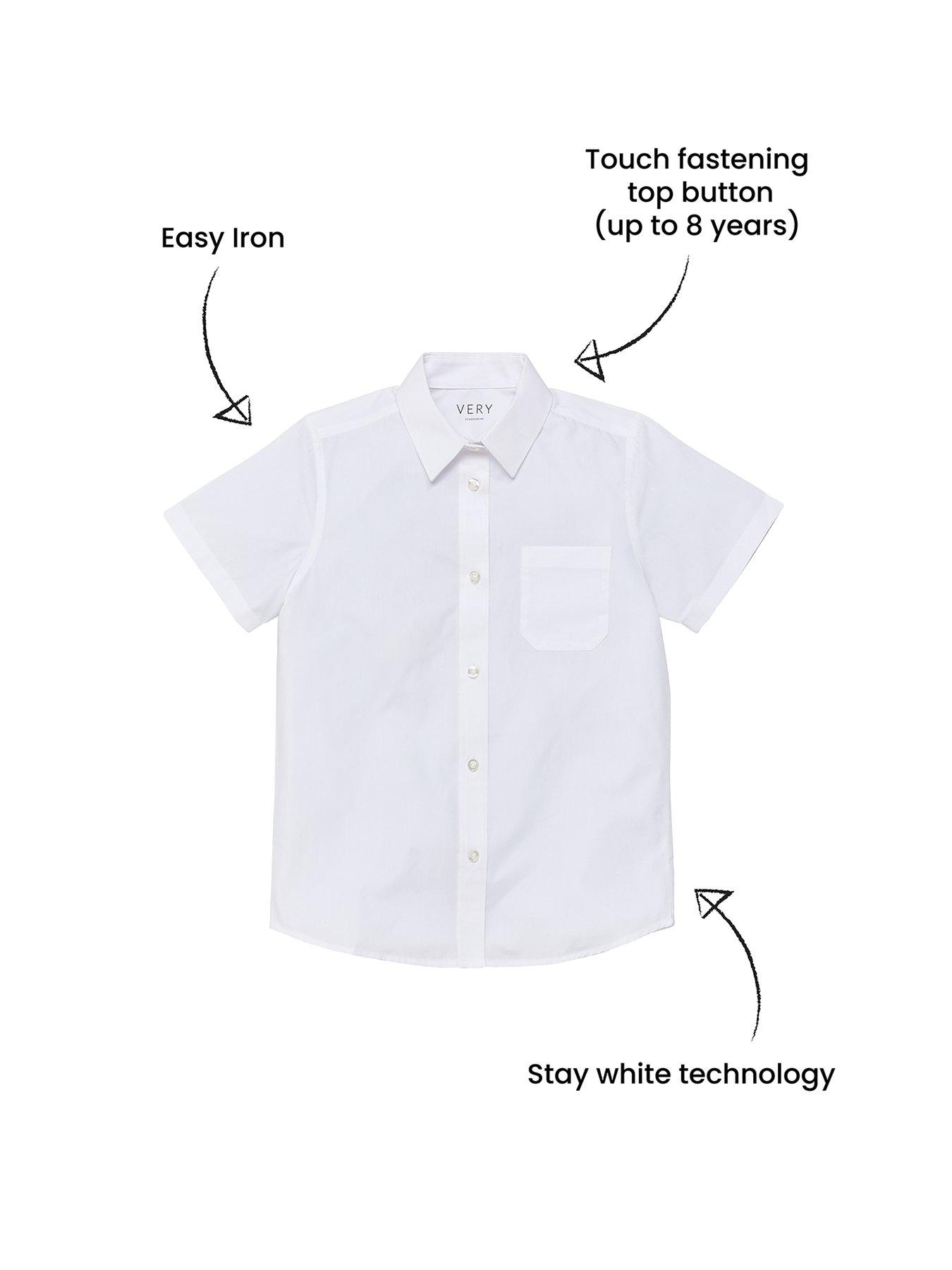 mens shirts with velcro fastening uk