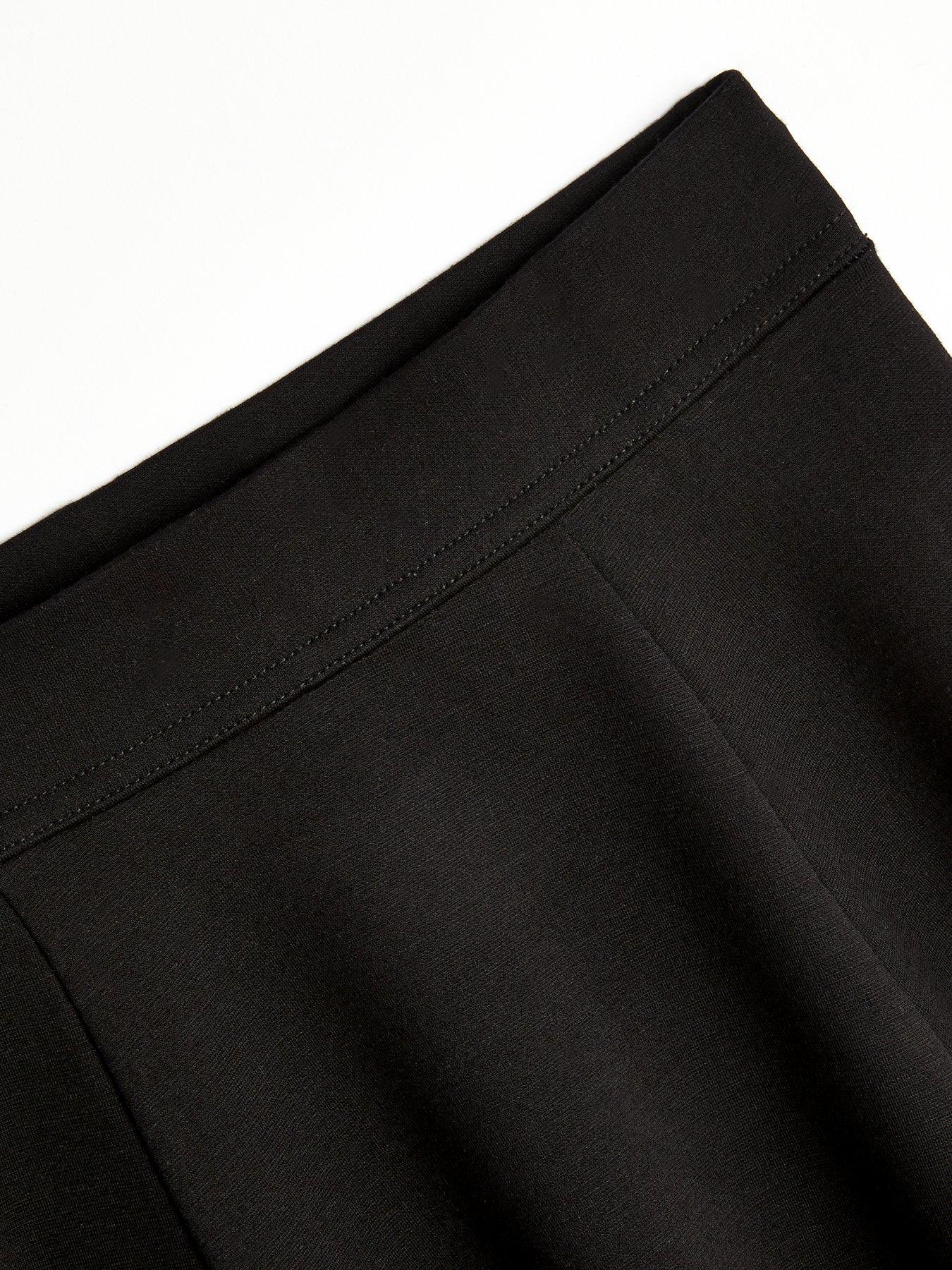 Image 5 of 5 of V by Very Girls 2 Pack Jersey School Skater Skirts - Black