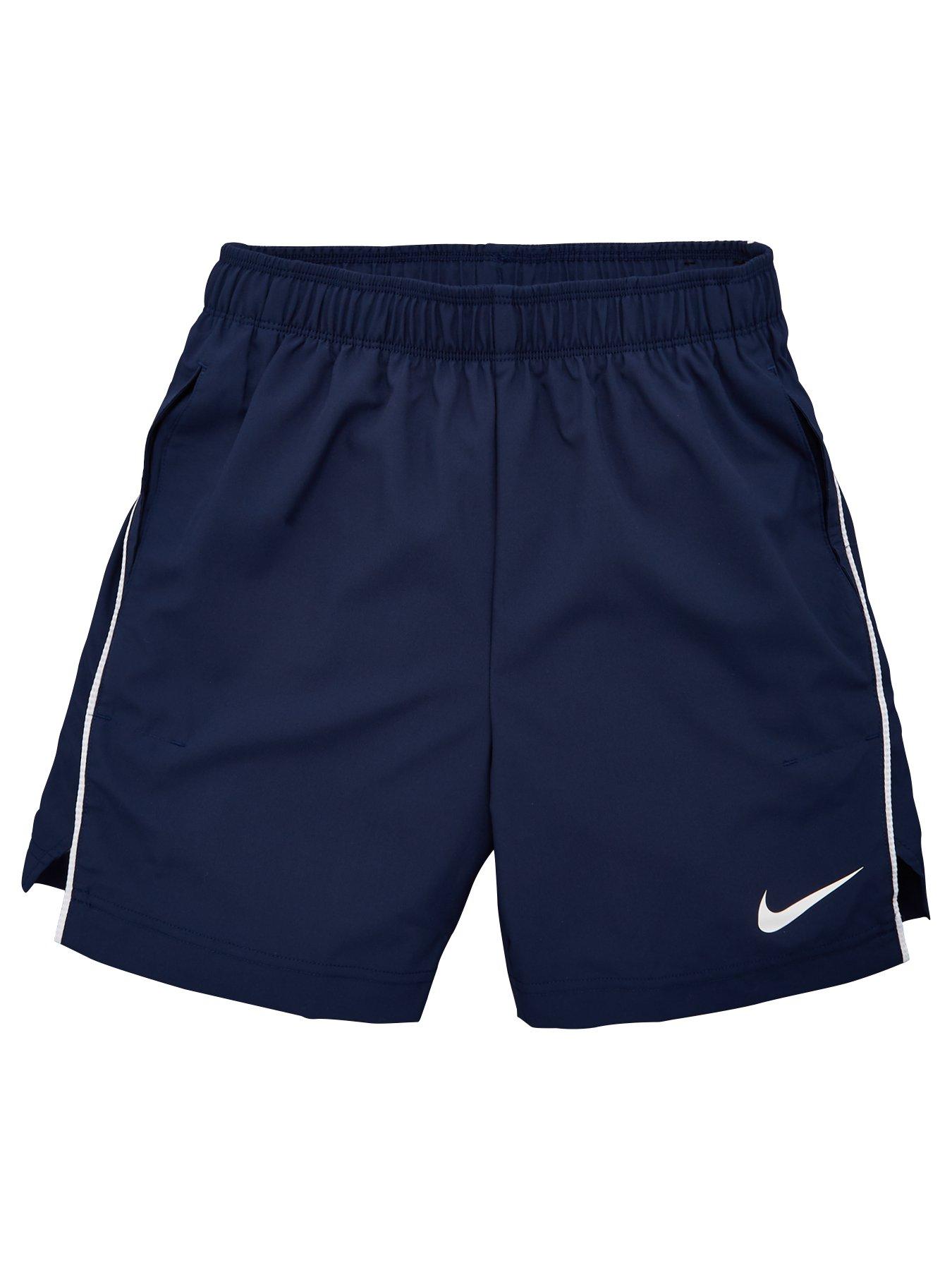 boys nike navy shorts