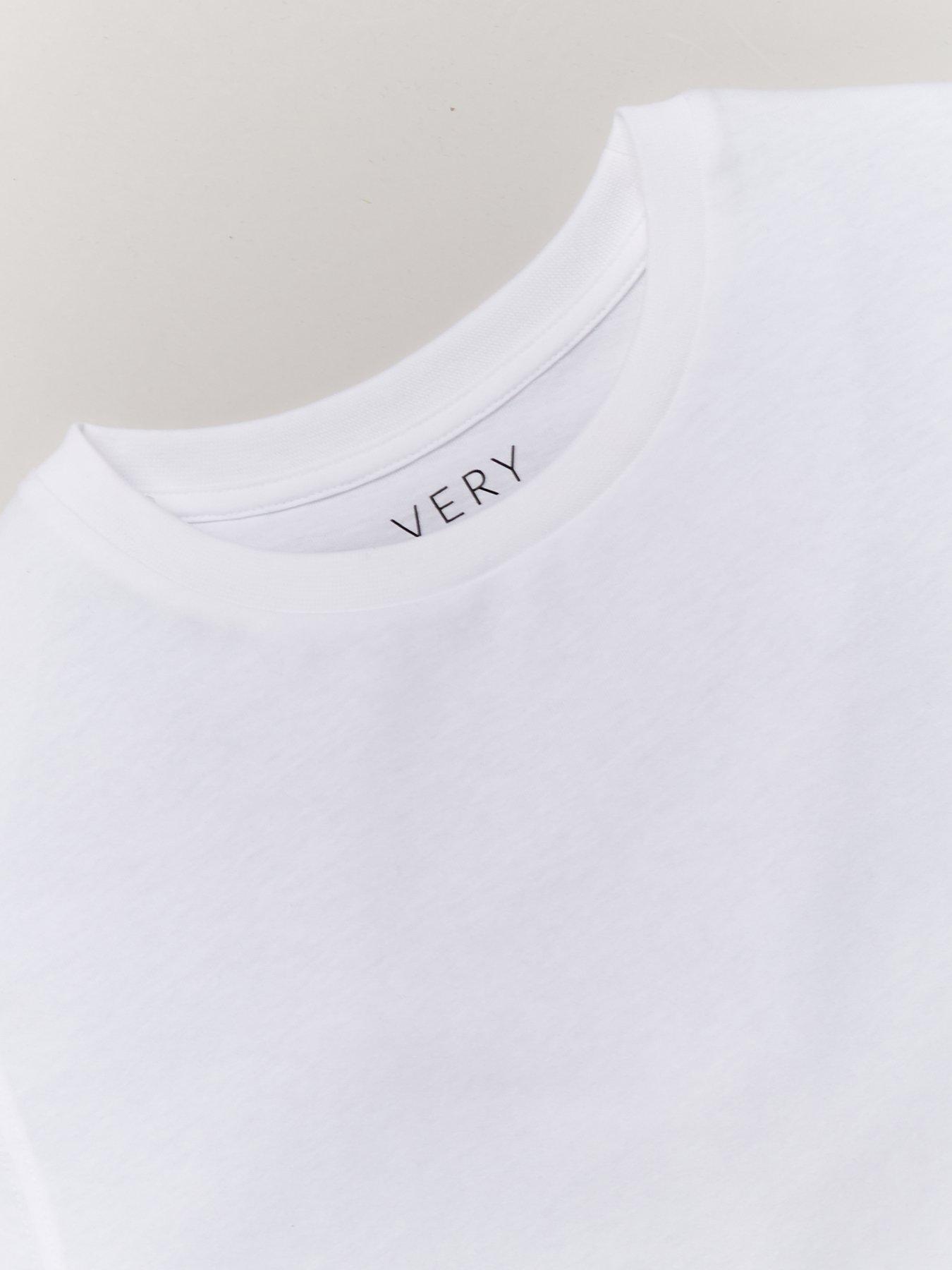 Image 5 of 6 of Everyday Unisex 3 Pack School Sports T-shirts - White