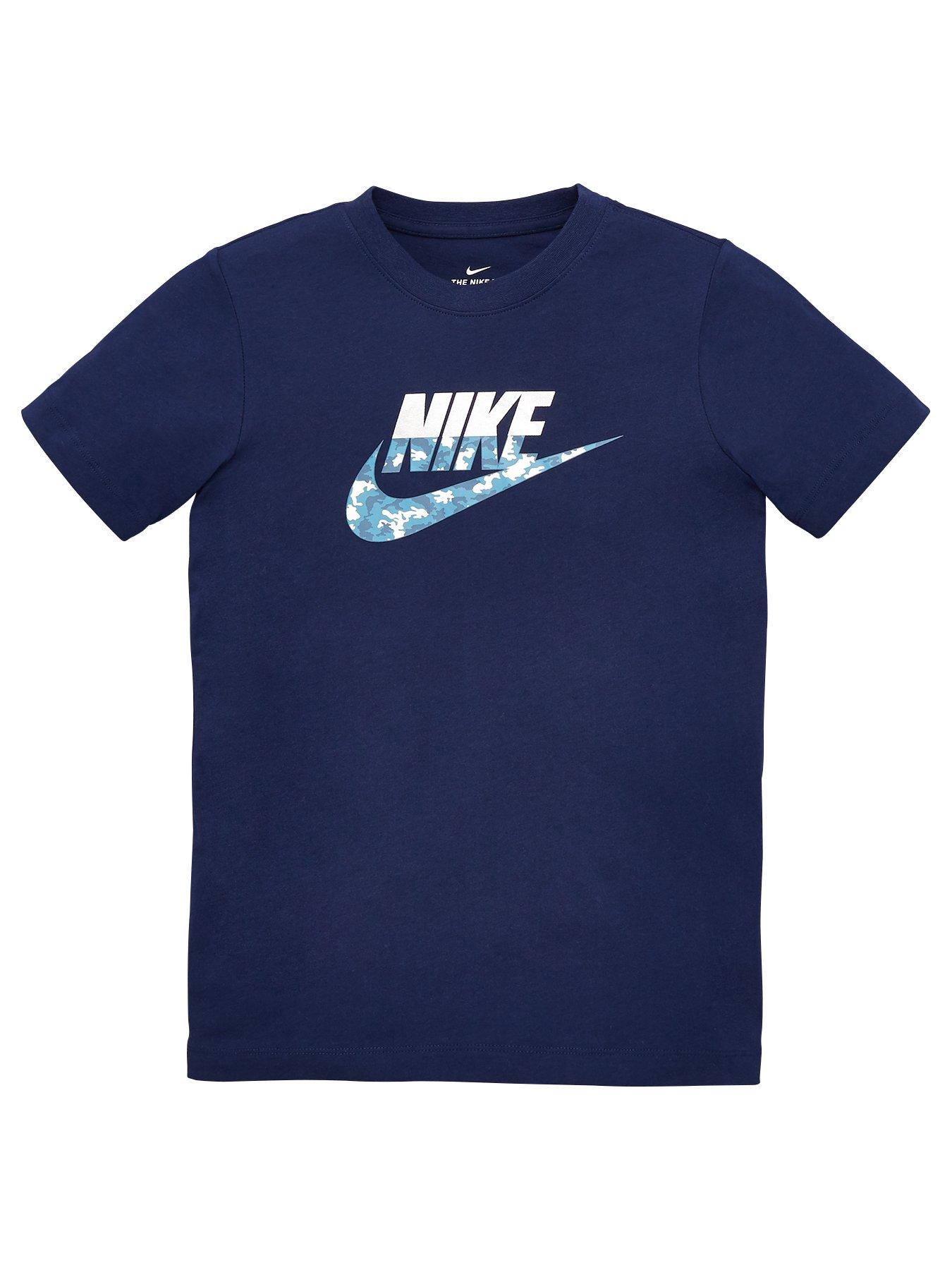 Nike Sportswear Older Boys Futura Camo Logo T-Shirt review