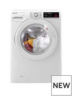 Hoover Dynamic Next DXOA69LW3 9kg Load, 1600 Spin Washing Machine with One Touch - White