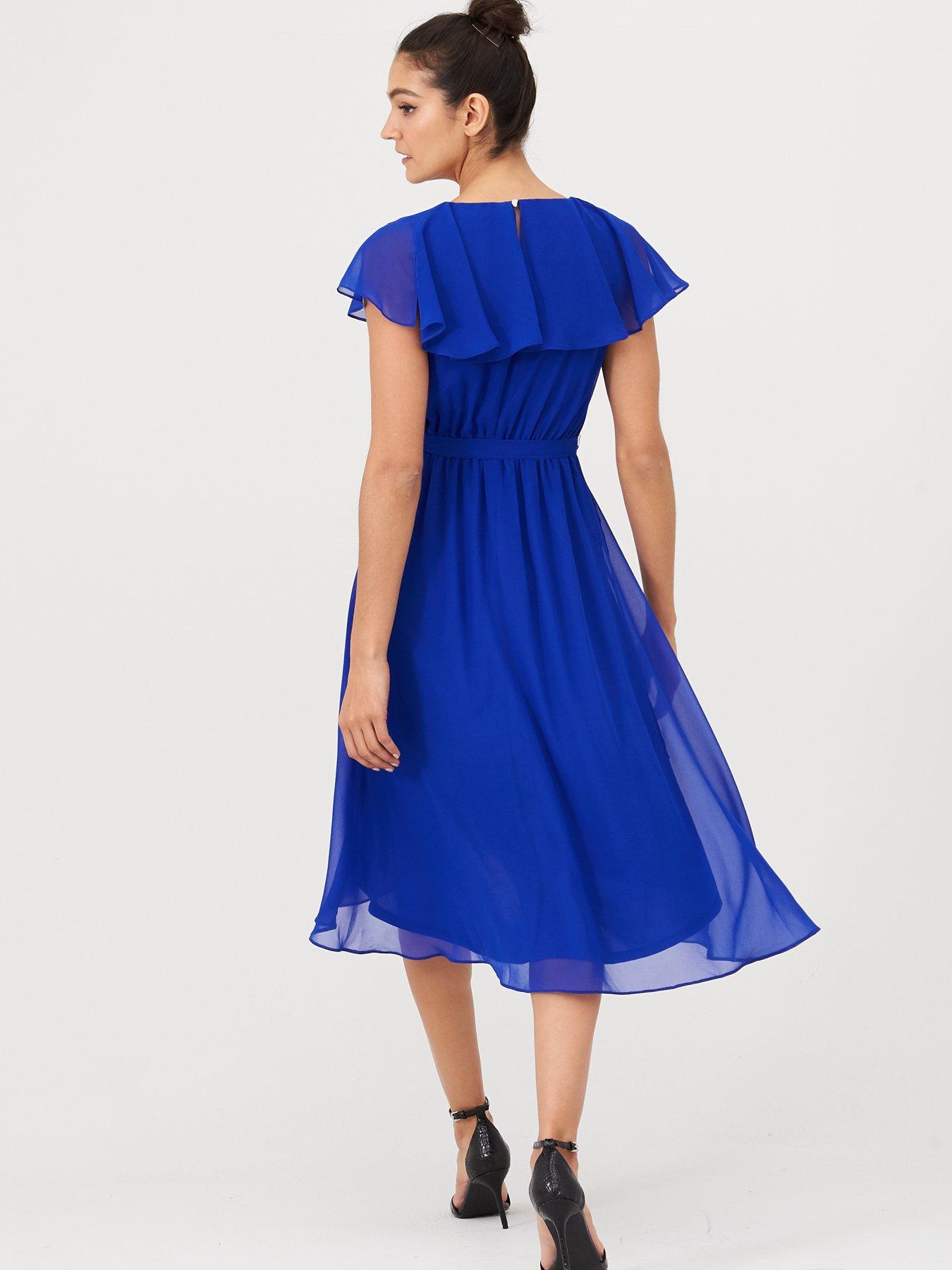 cobalt blue dress uk