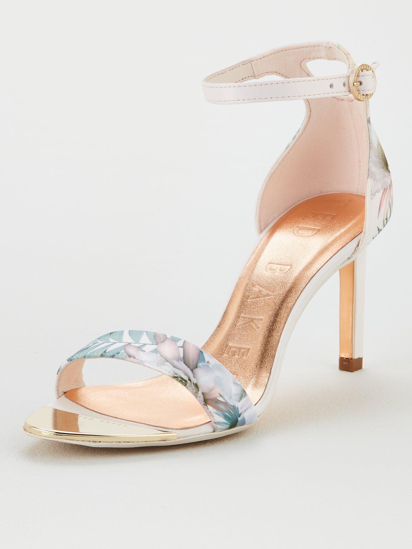 pale pink strappy heels