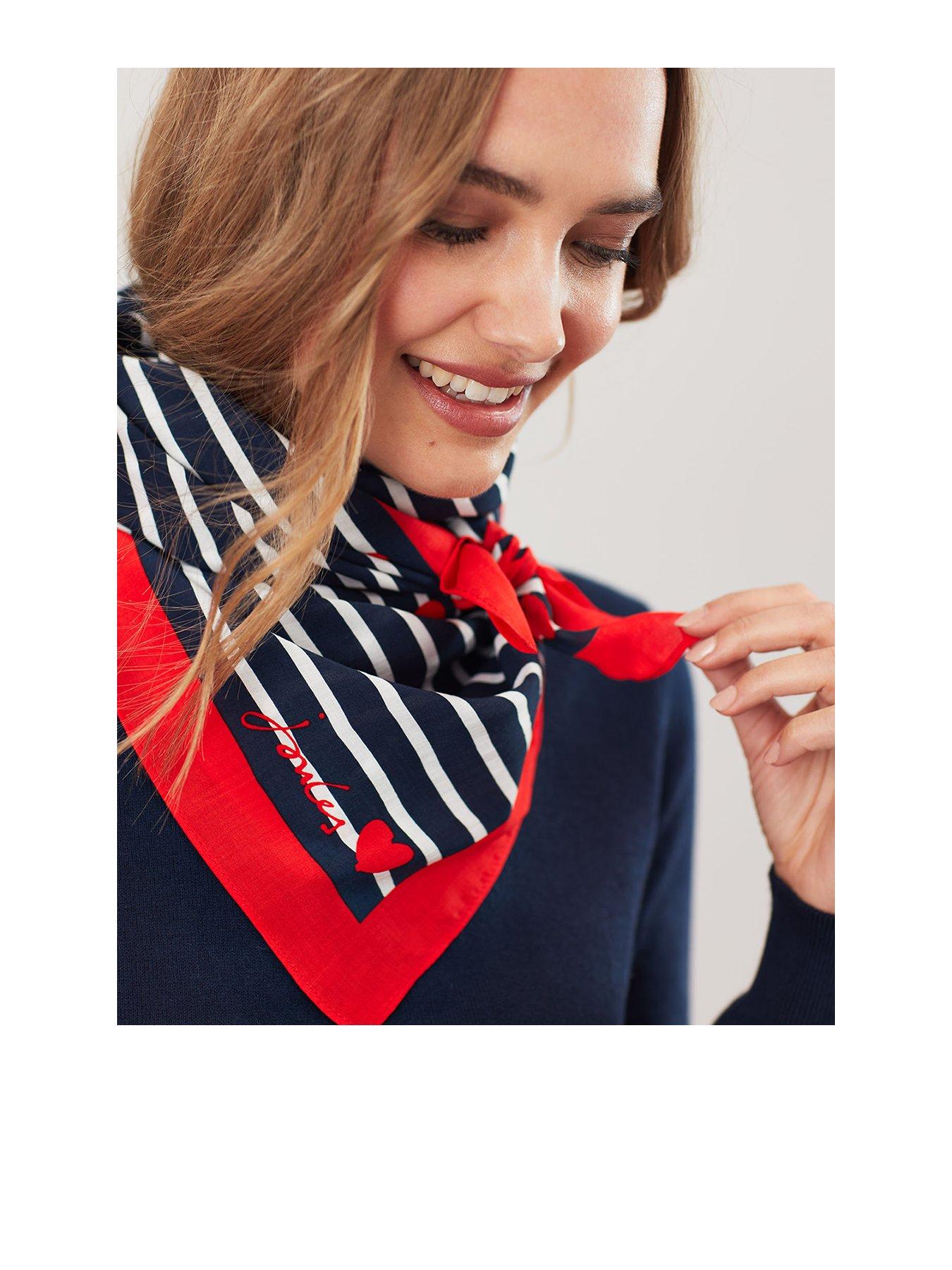 Joules Tiewell Square Neckerchief Scarf review