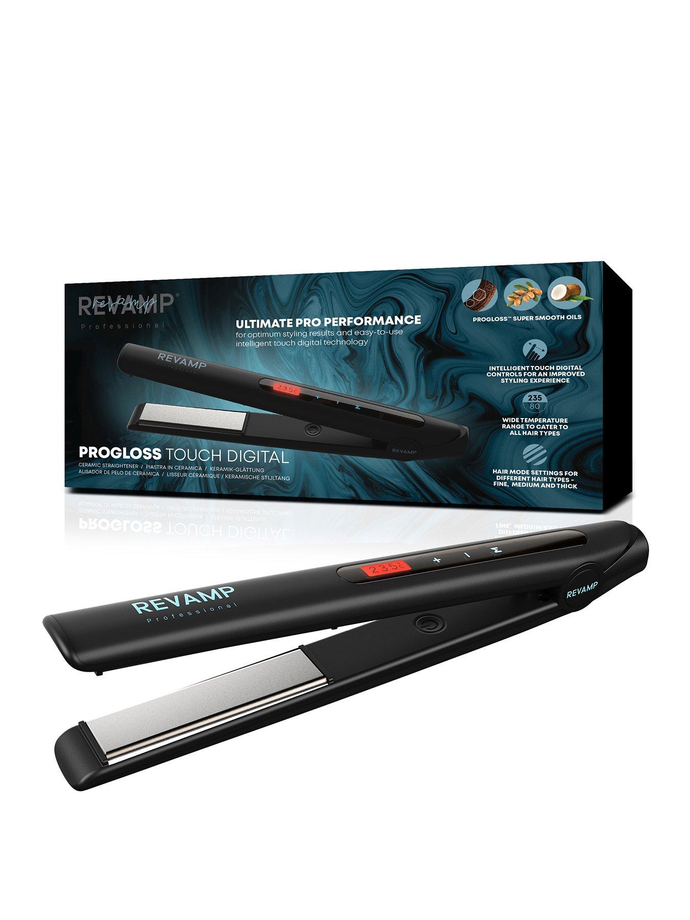 Revamp Hydro Shield X Shine Ceramic Hair Straightener Very