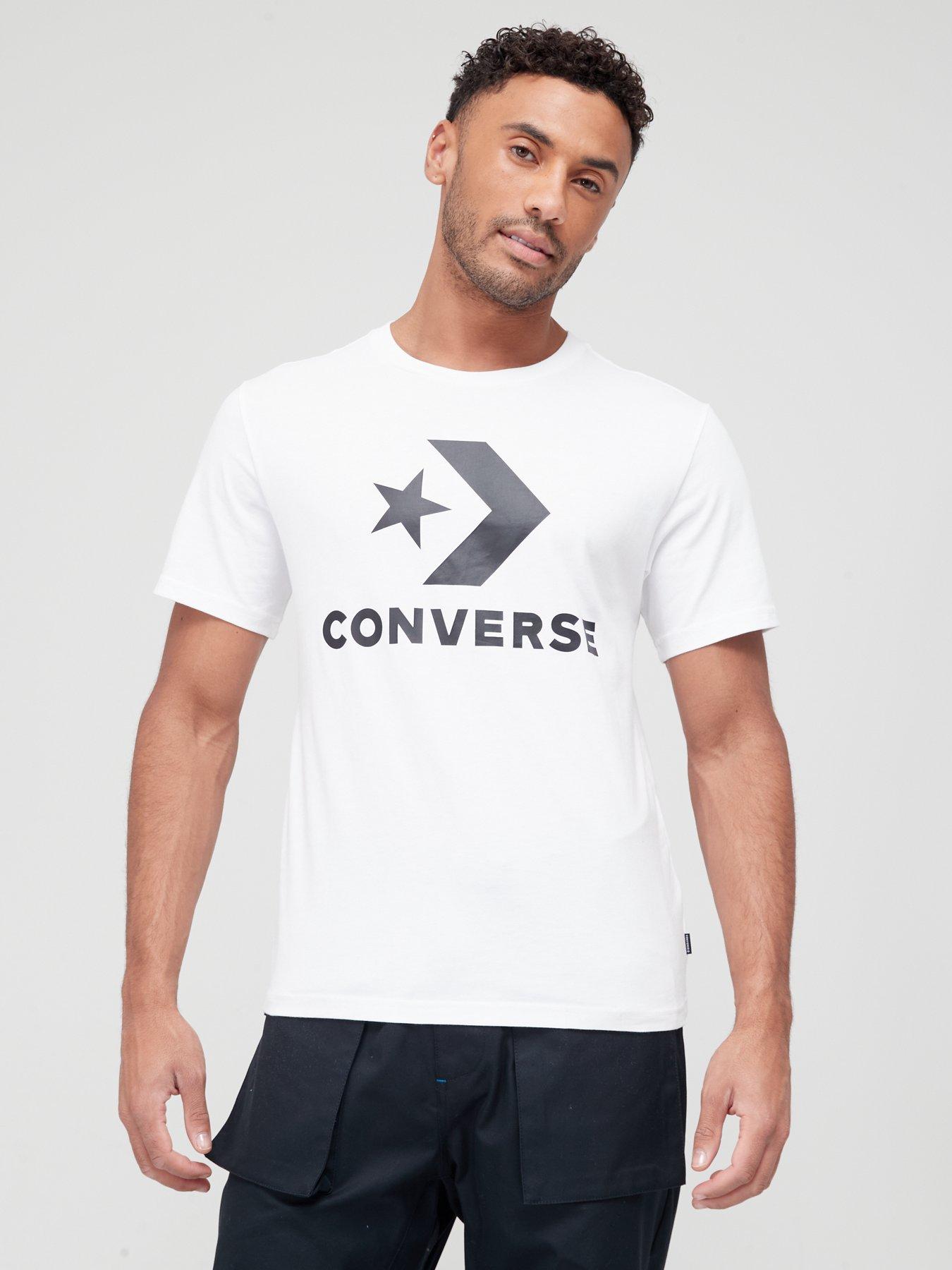 blue converse t shirt