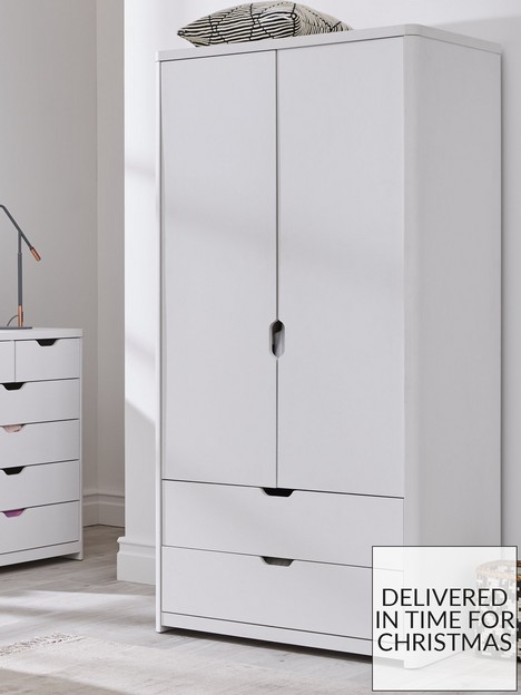 very-home-aspen-2-door-2-drawer-childrens-wardrobe-white-oak-effect