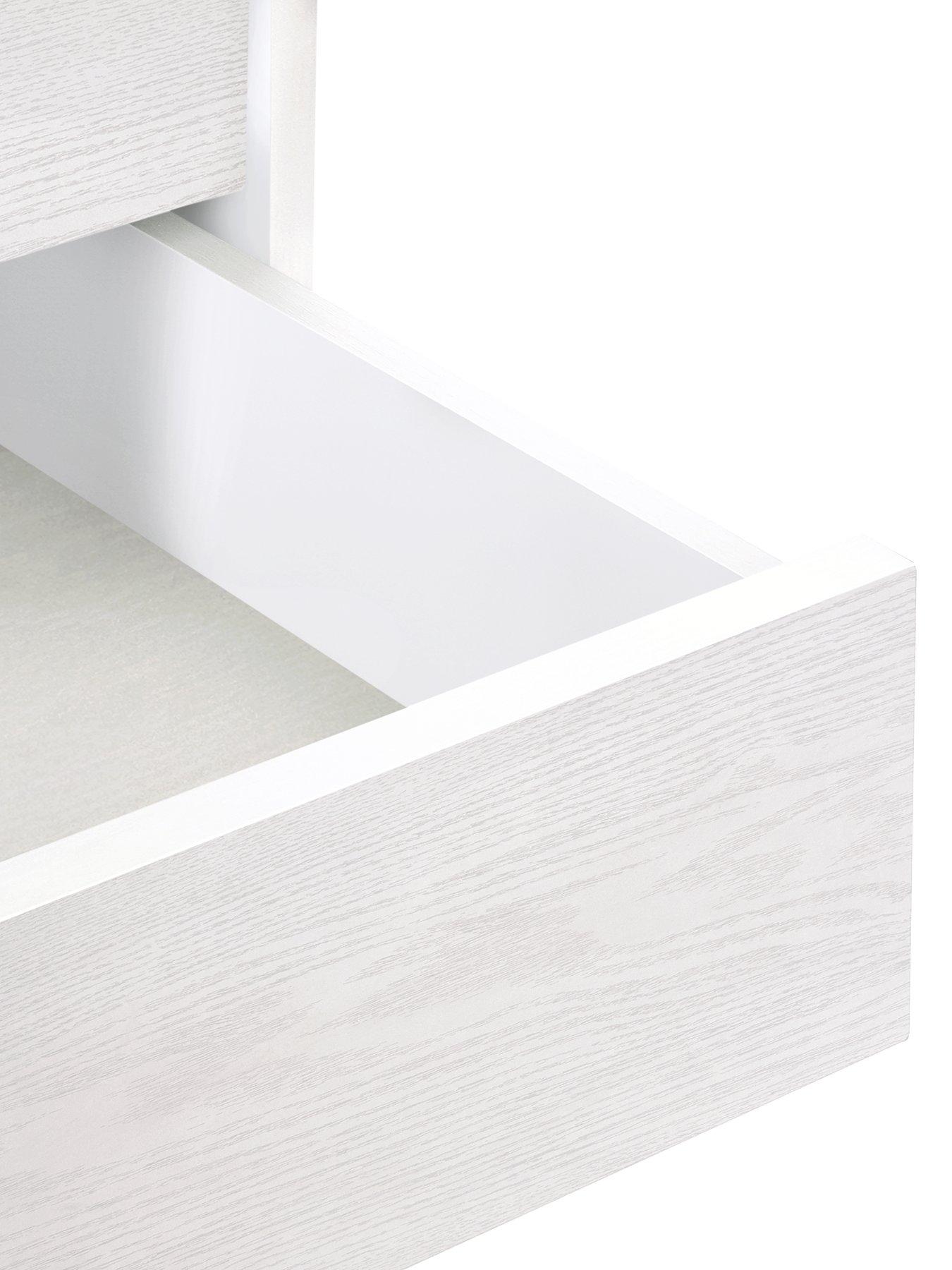 Image 4 of 5 of Very Home Aspen 3 Door, 2 Drawer Wardrobe - White Oak Effect