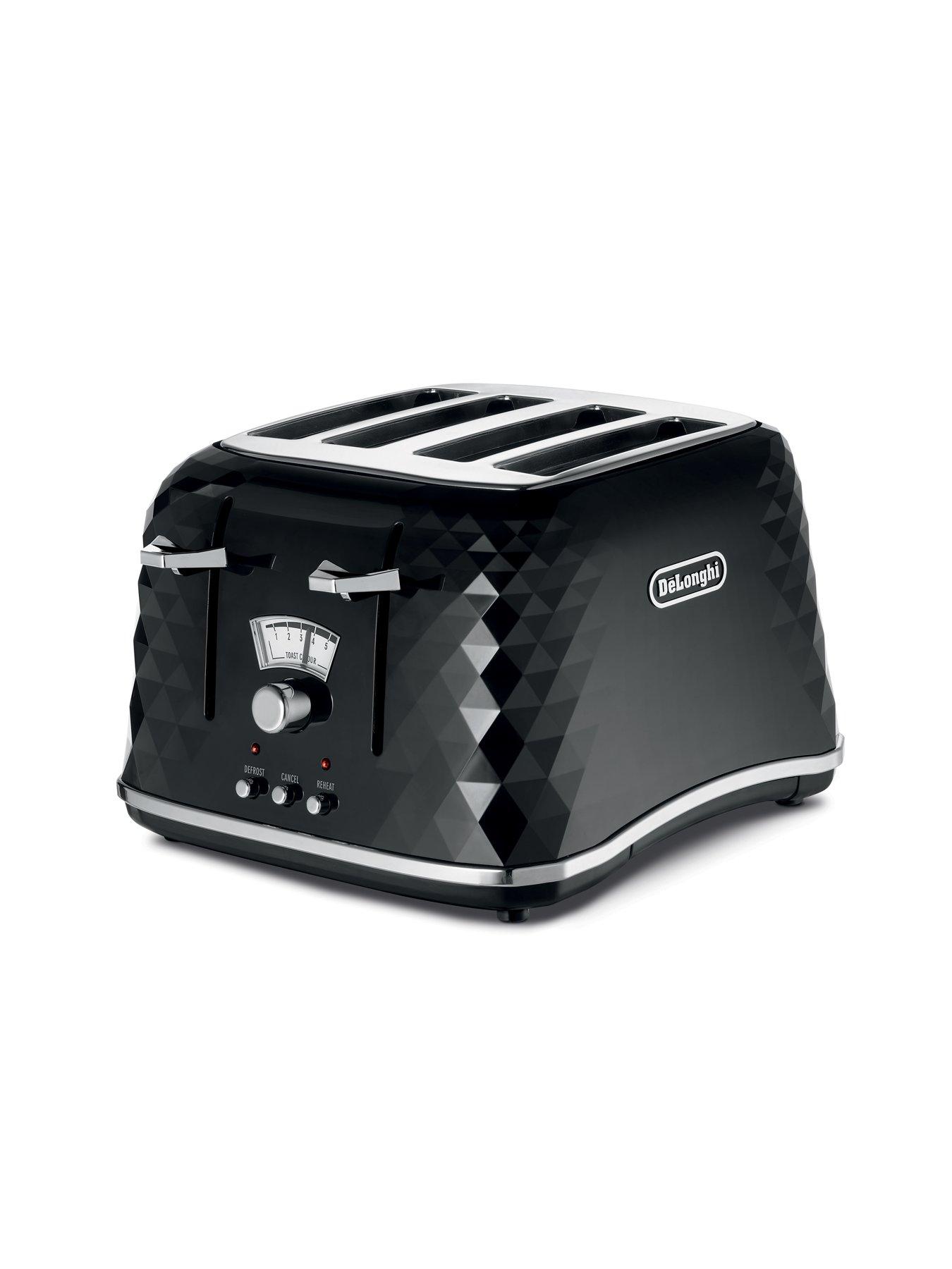 Image 2 of 6 of DeLonghi Brillante 4 Slice Toaster - CTJ4003
