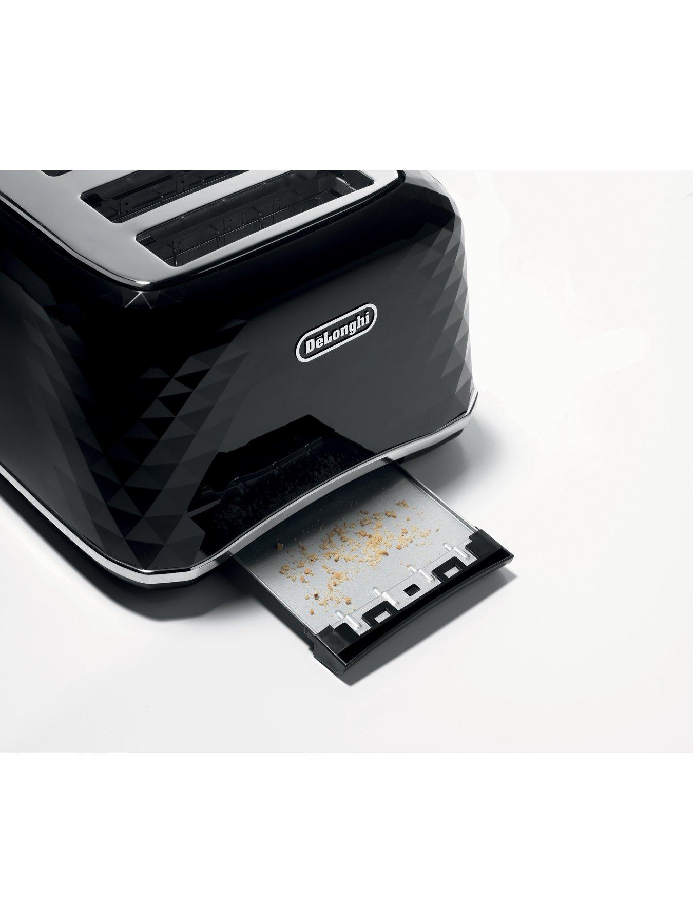 Image 4 of 6 of DeLonghi Brillante 4 Slice Toaster - CTJ4003
