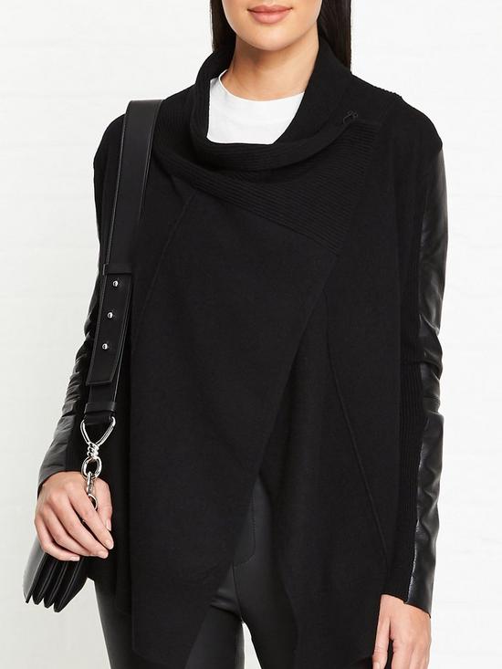 front image of allsaints-lucia-cardigan-black