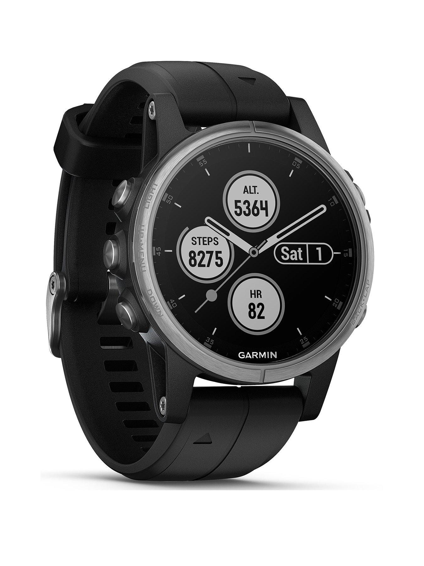 garmin fenix 5s plus white with seafoam band