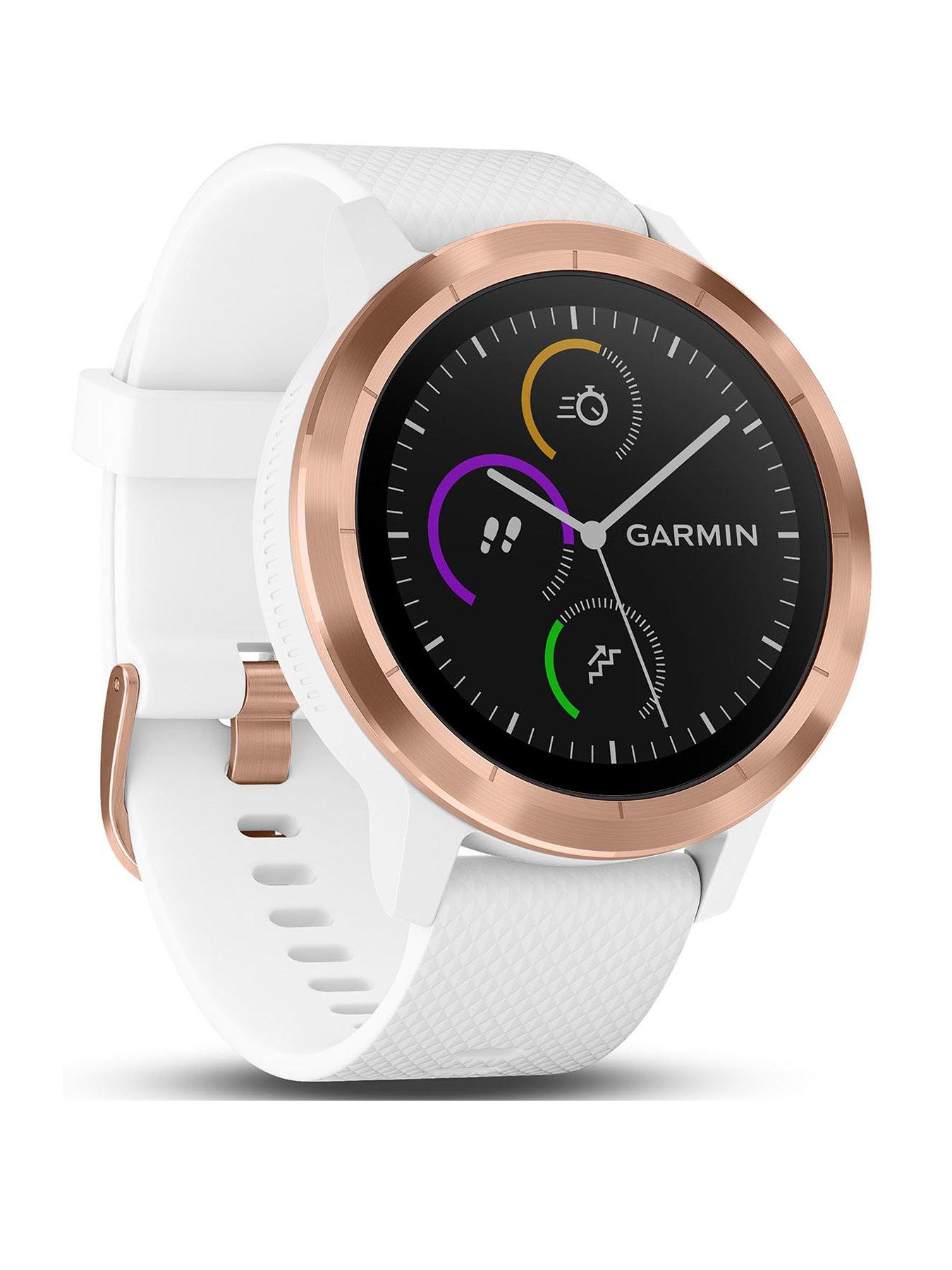 garmin vivoactive 3 rose gold band