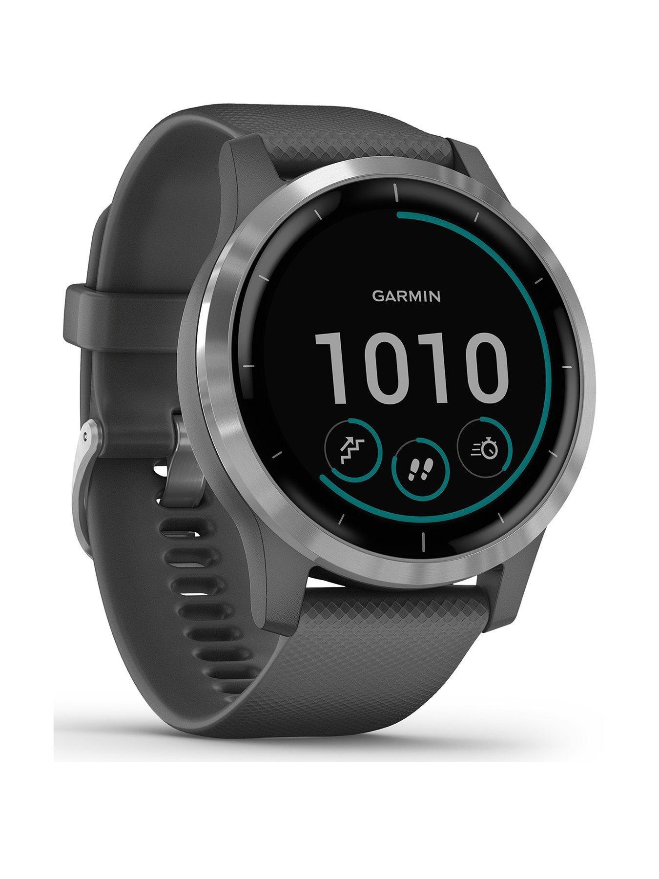 Garmin Vivoactive 4, GPS Smartwatch, Features Music, Body Energy