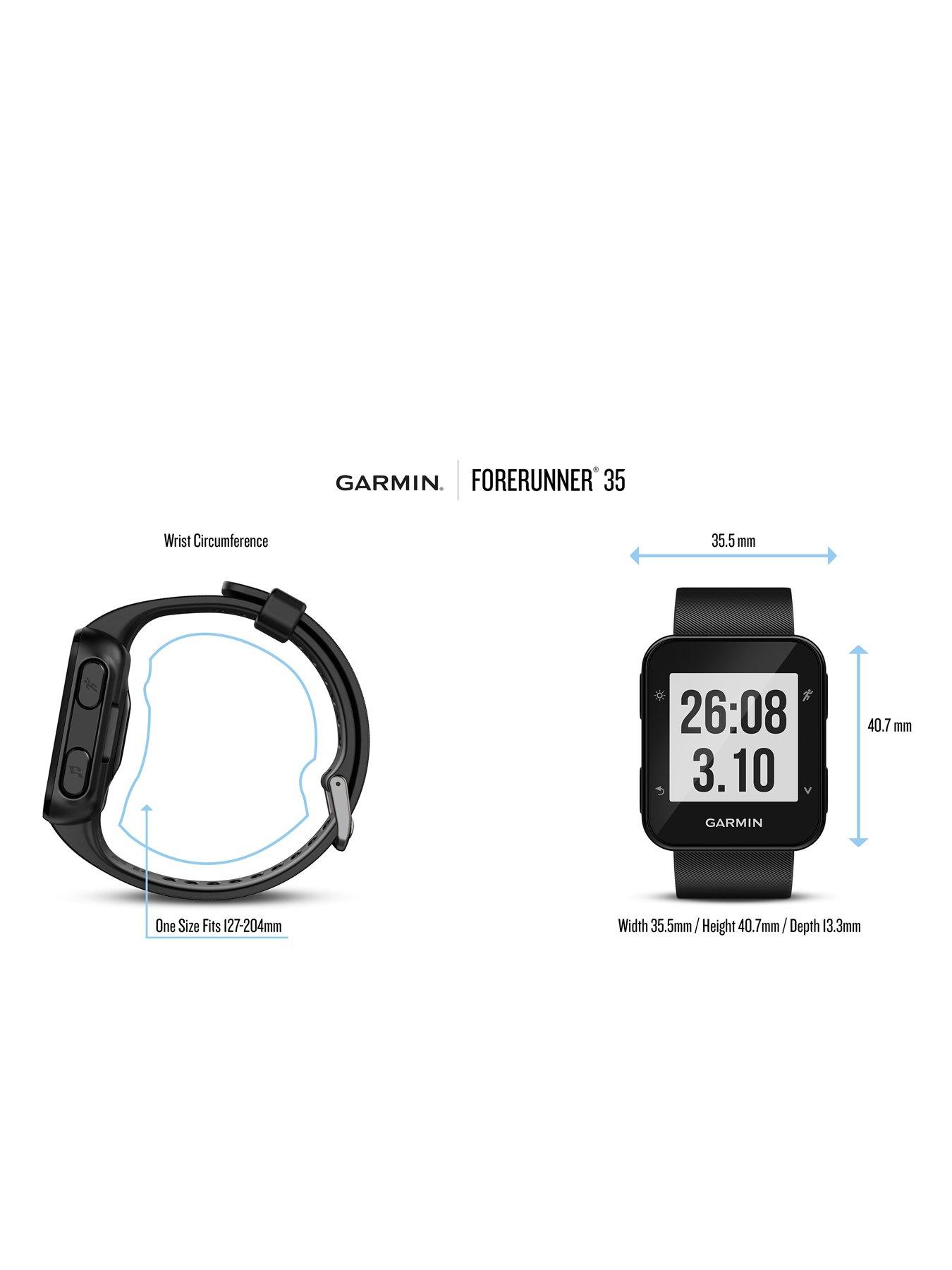 garmin forerunner 35 running heart rate watch
