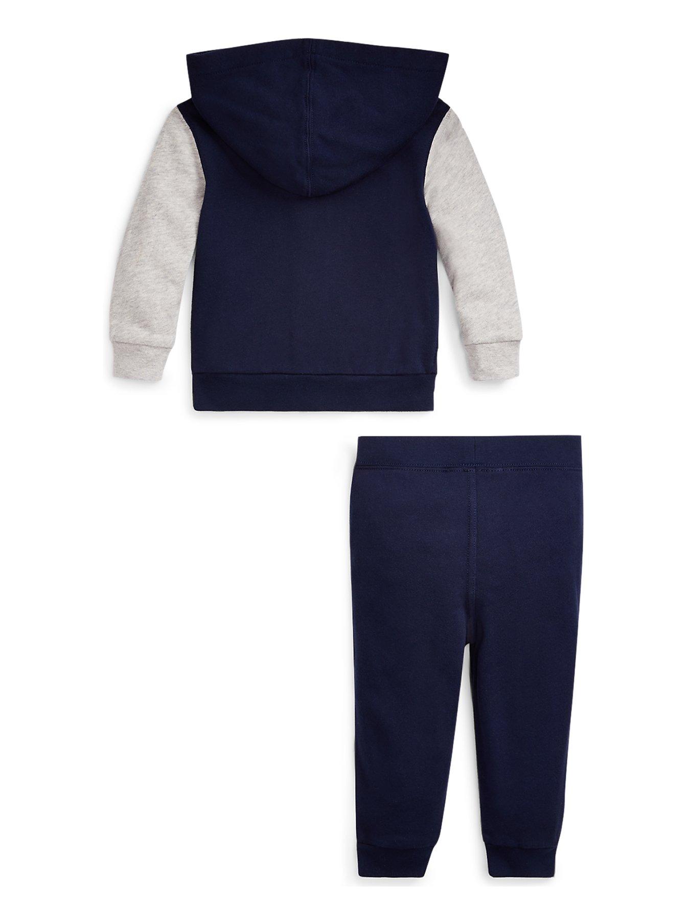 baby boy polo sweat suit