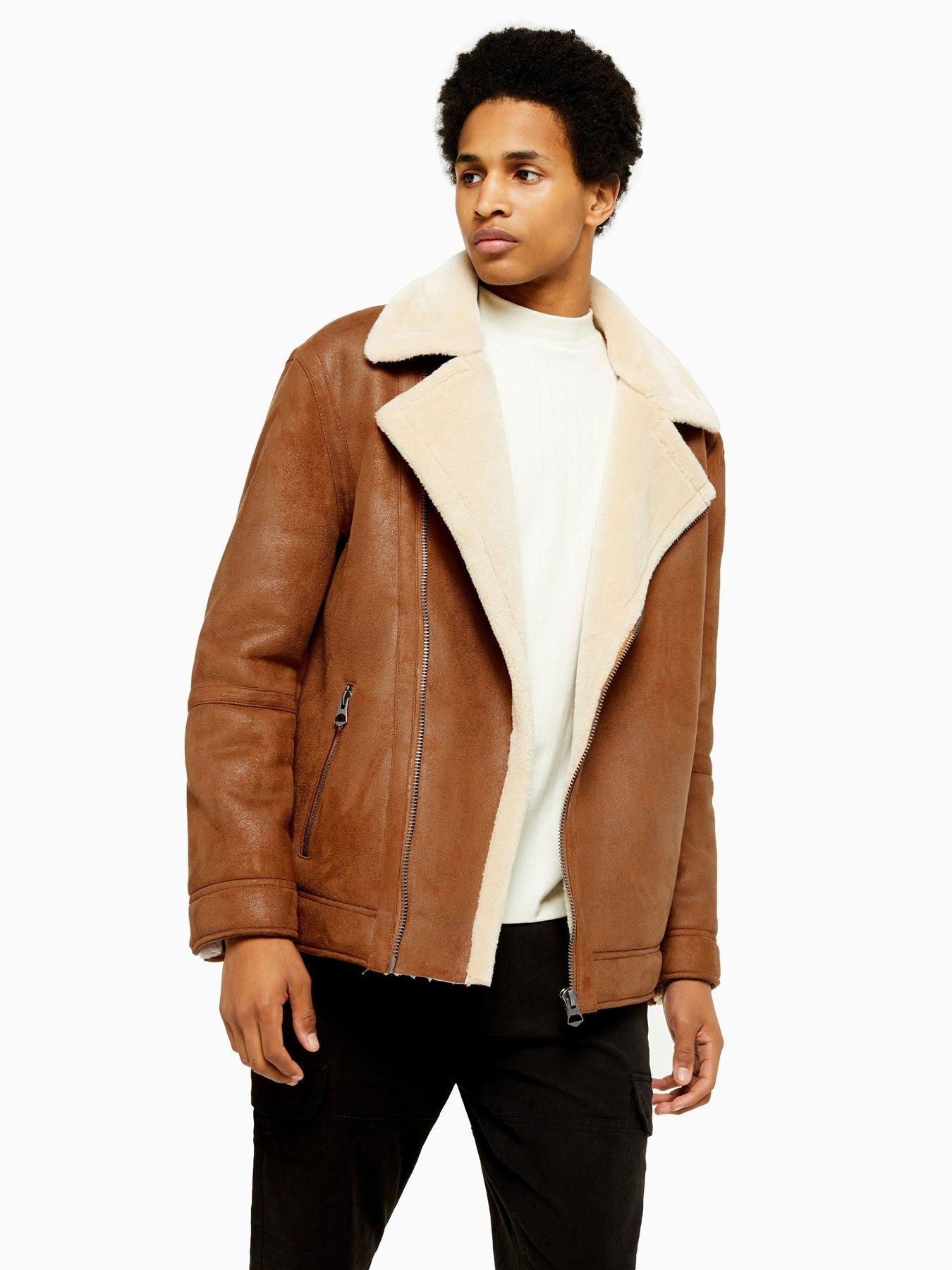 Topman Malmo Faux Leather Biker Jacket review